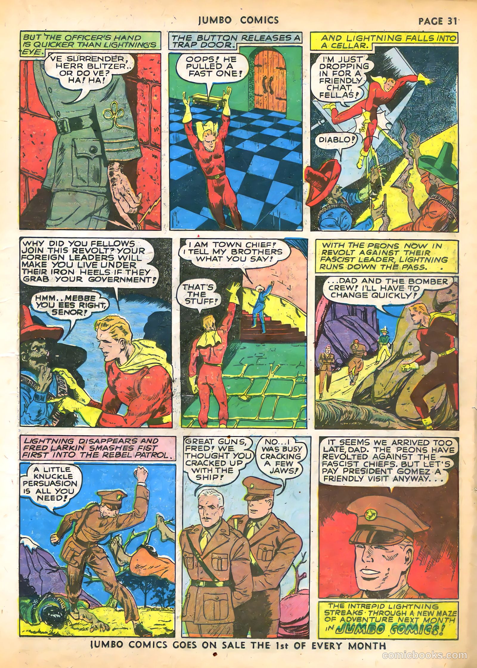 Jumbo Comics #30 — page 33 of 68