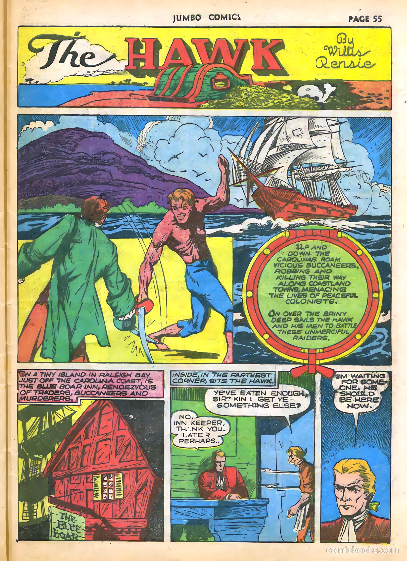 Jumbo Comics #30 — page 57 of 68