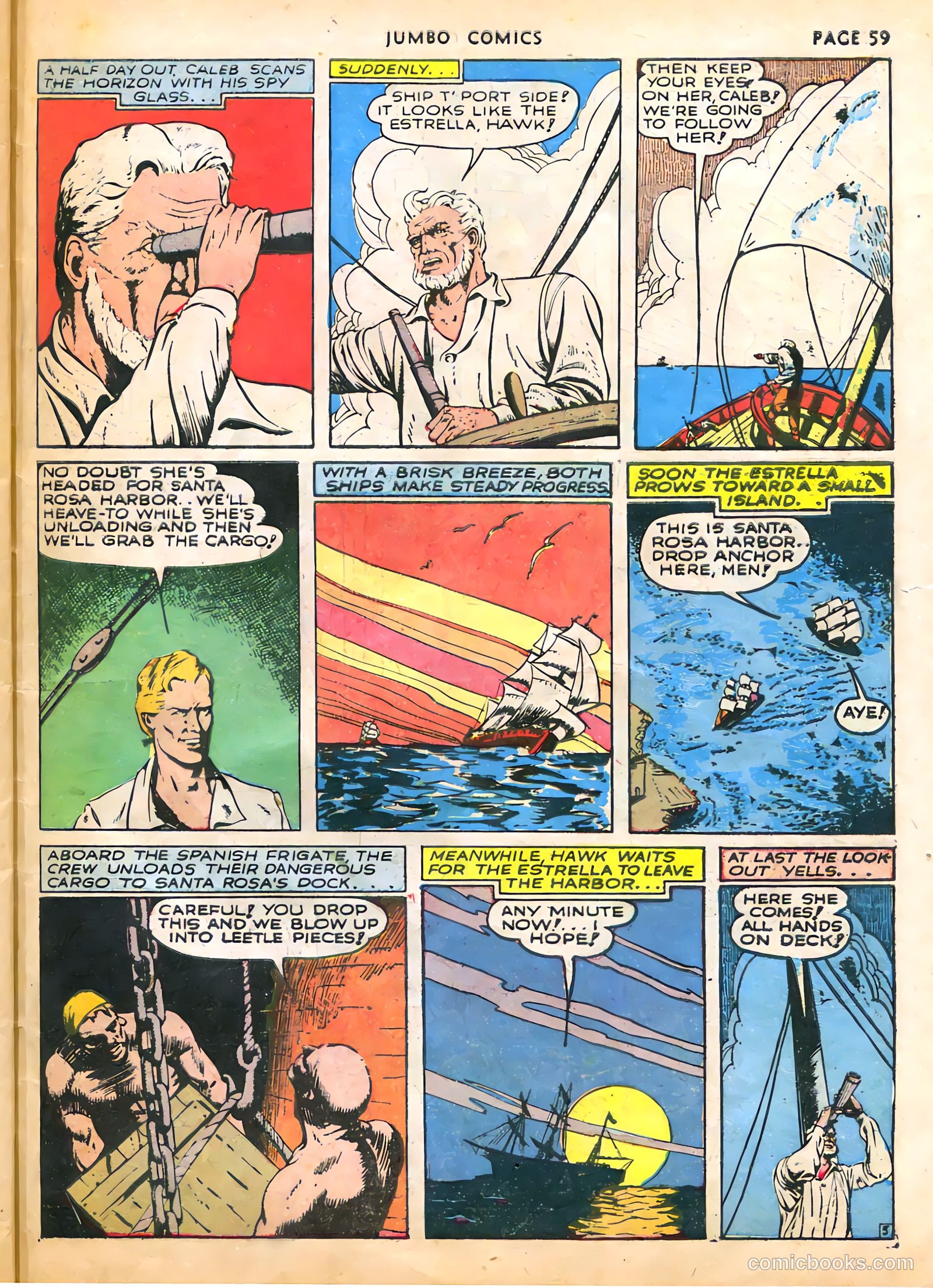 Jumbo Comics #30 — page 61 of 68