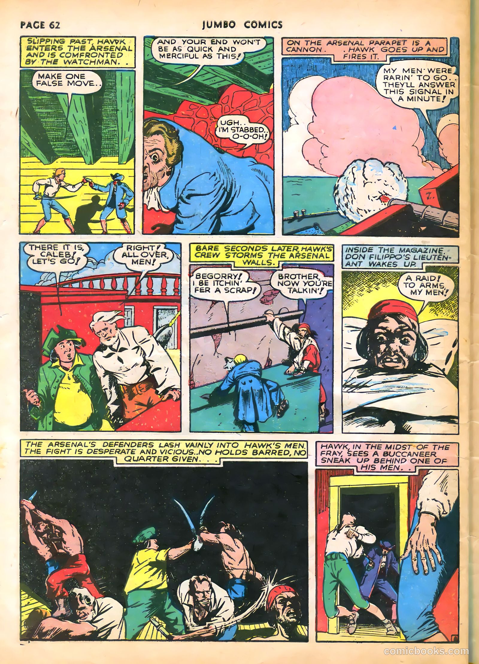 Jumbo Comics #30 — page 64 of 68