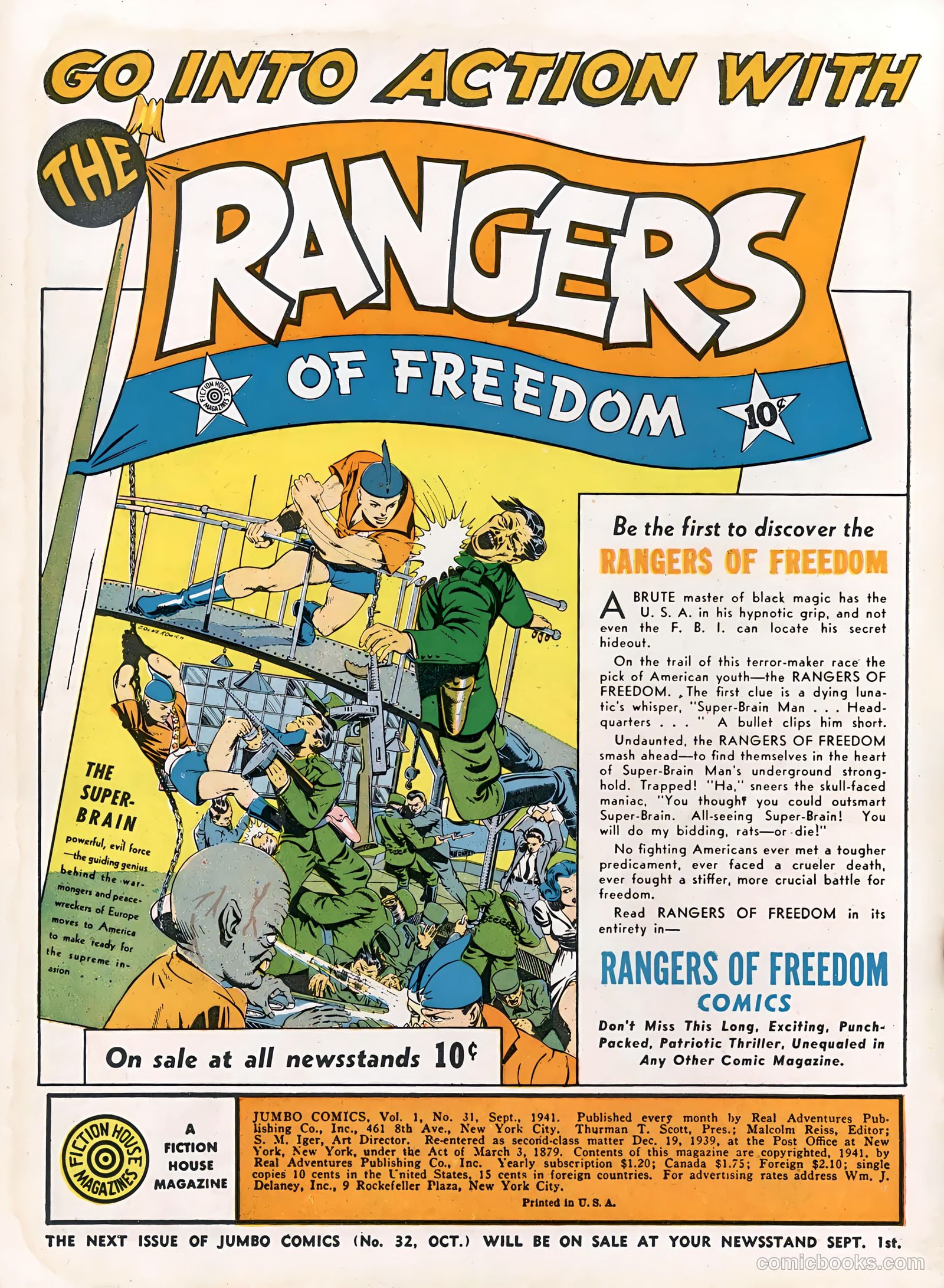 Jumbo Comics #31 — page 2 of 69