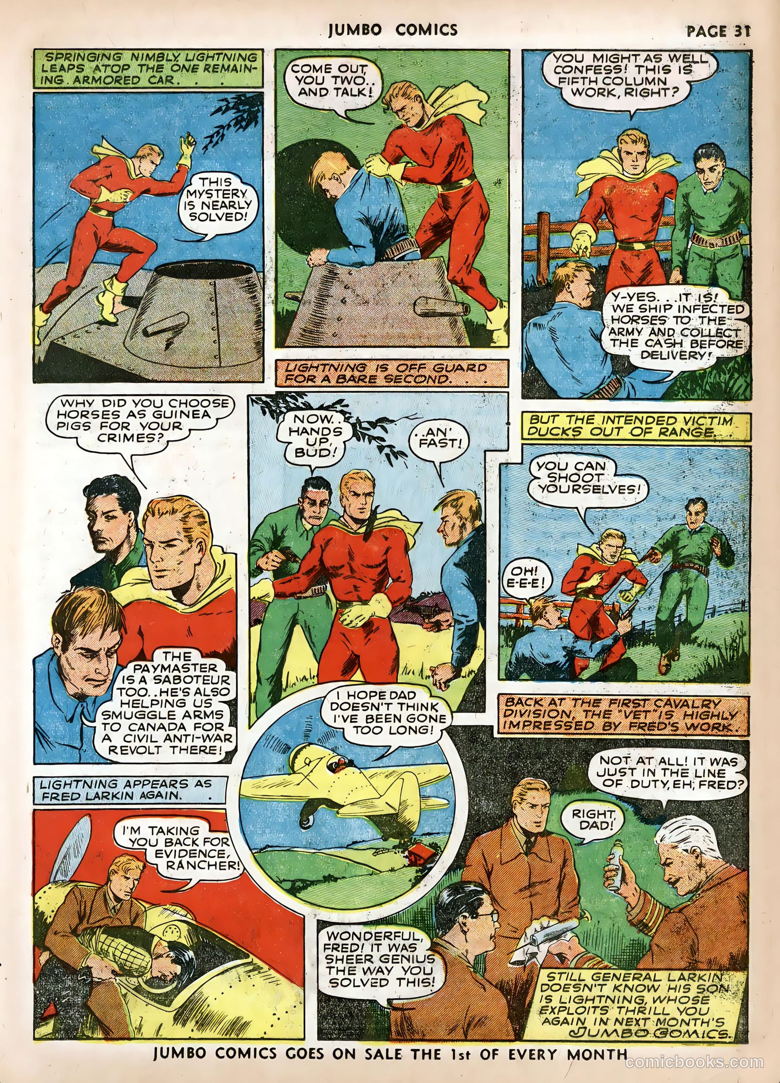 Jumbo Comics #31 — page 33 of 69