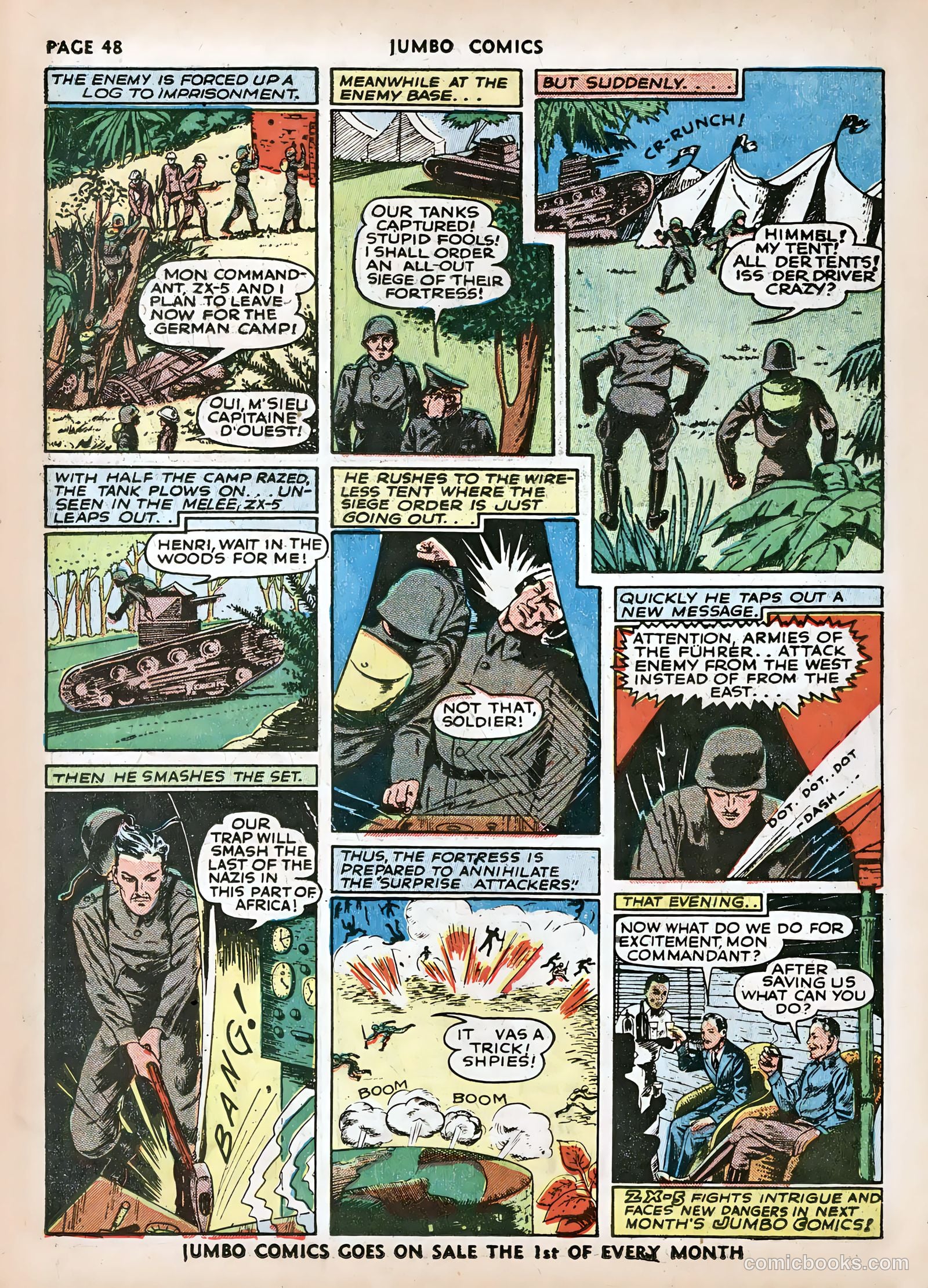 Jumbo Comics #31 — page 50 of 69