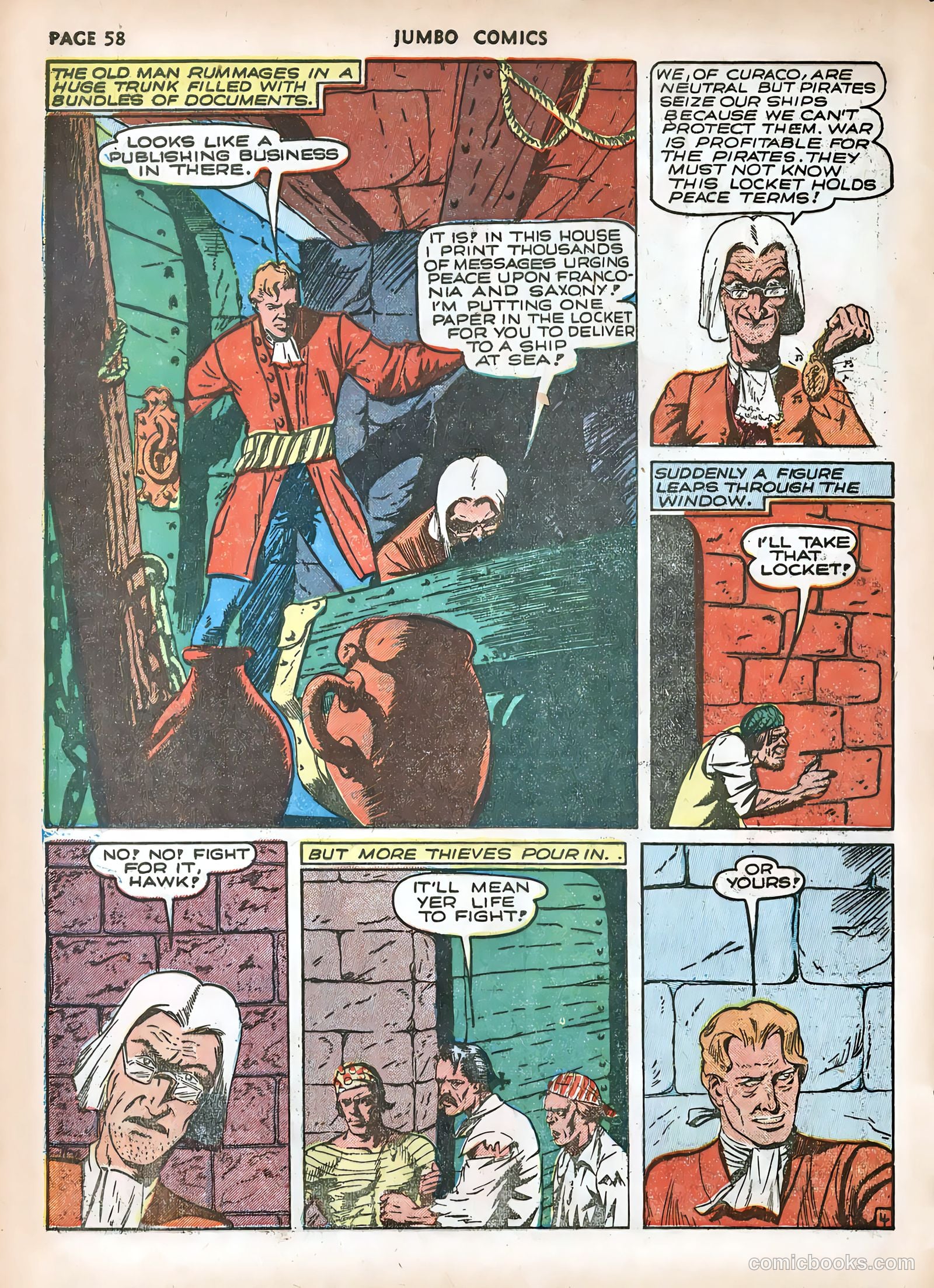 Jumbo Comics #31 — page 60 of 69