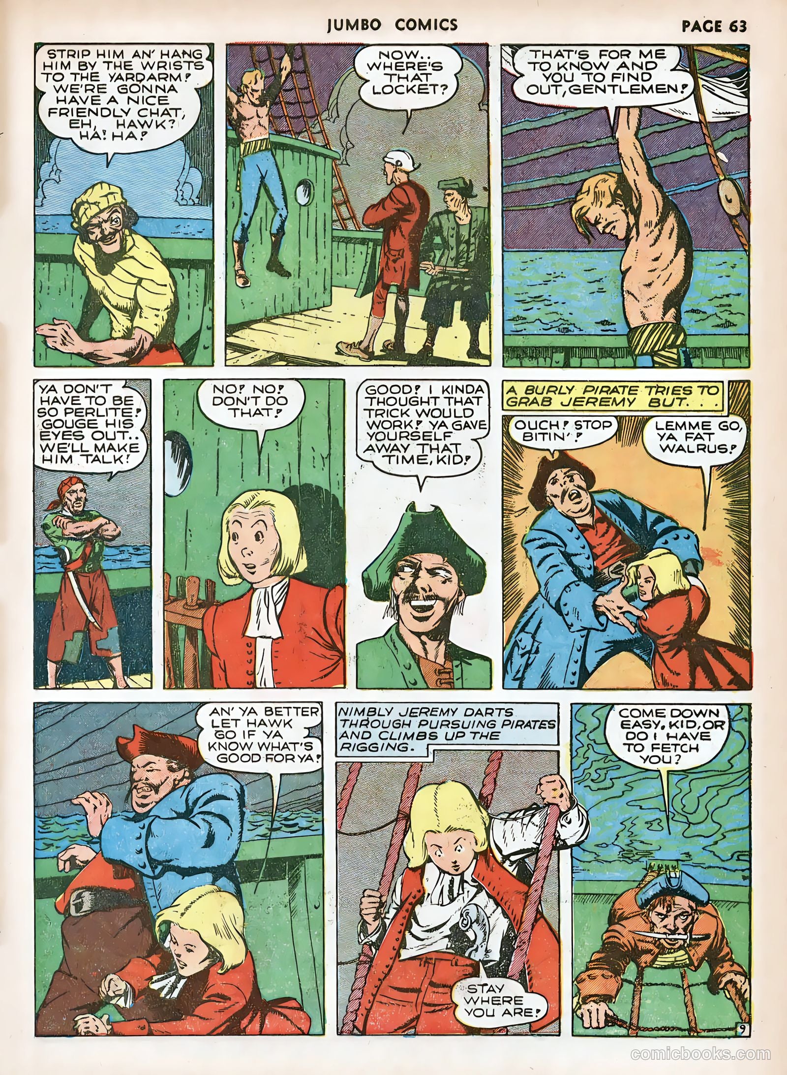 Jumbo Comics #31 — page 65 of 69