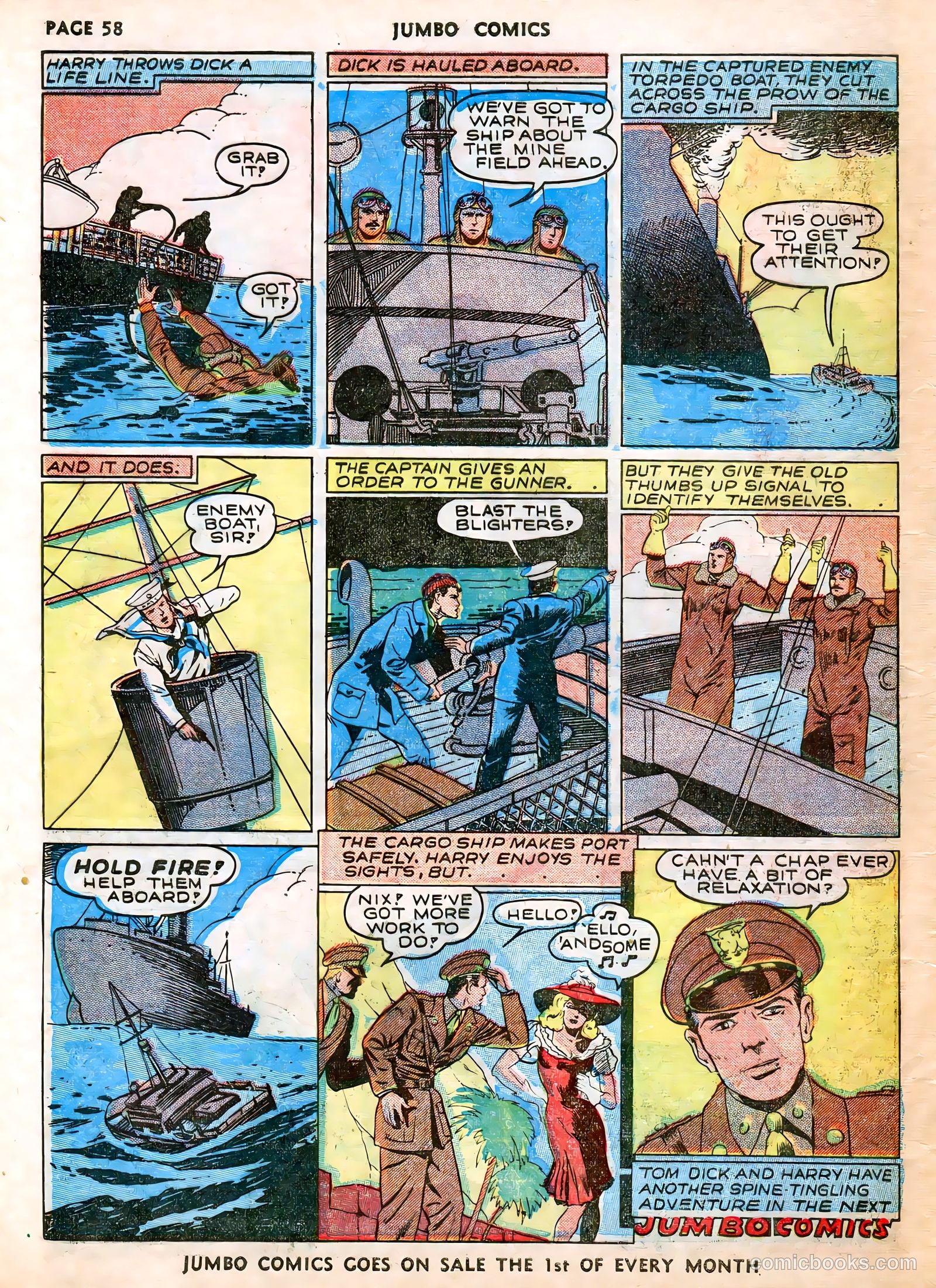 Jumbo Comics #32 — page 60 of 68