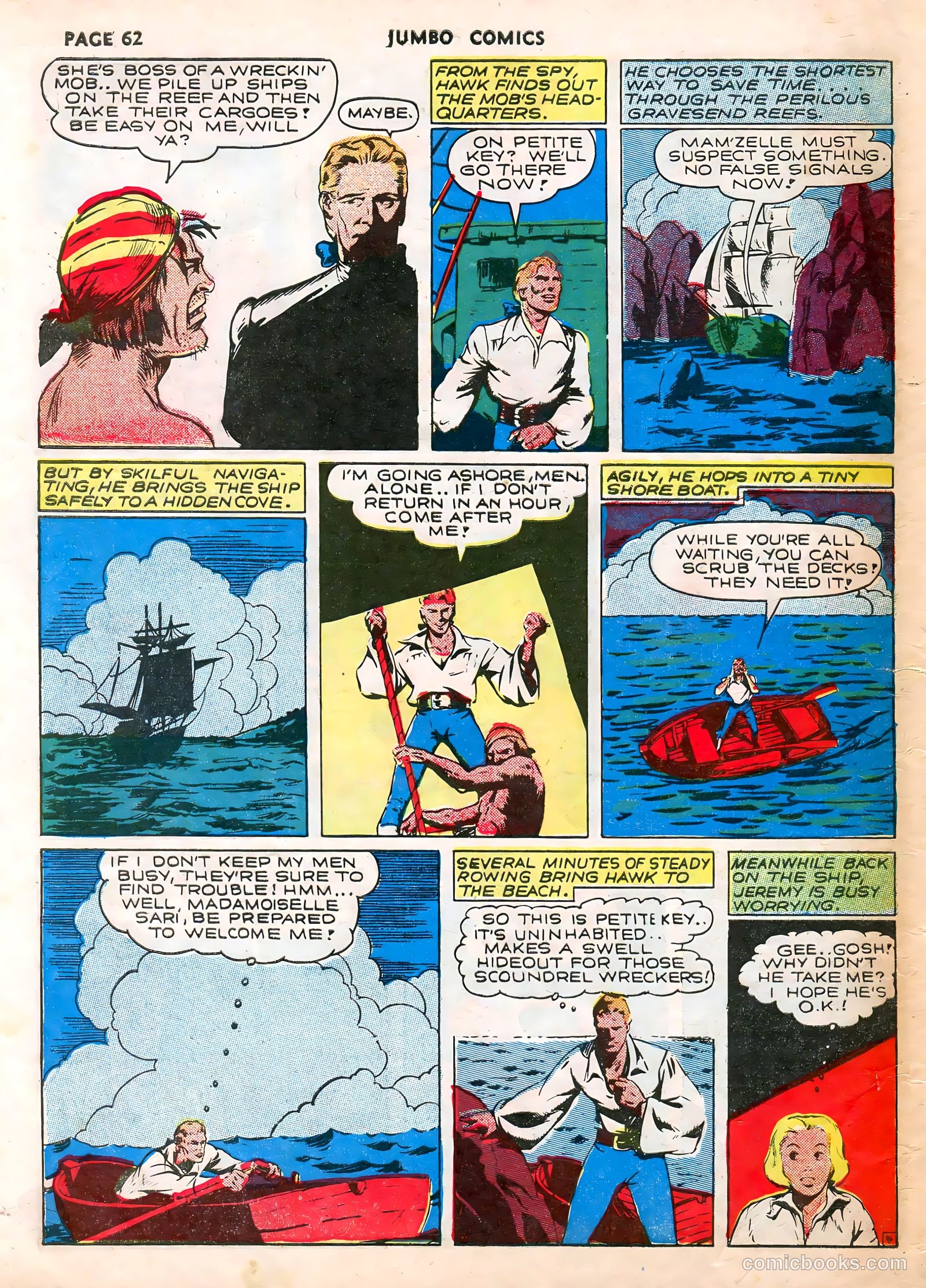 Jumbo Comics #32 — page 64 of 68