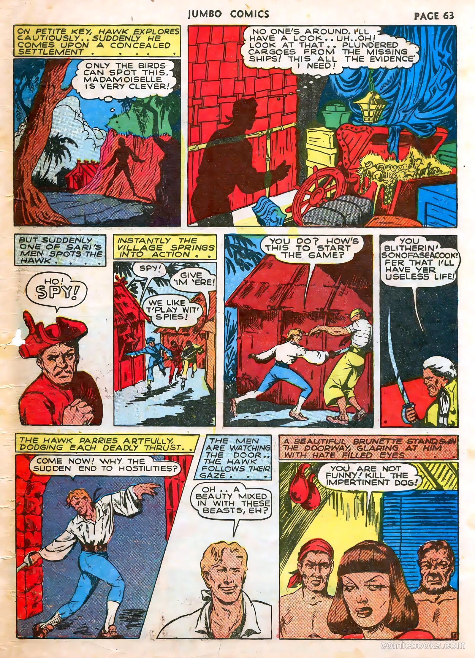 Jumbo Comics #32 — page 65 of 68