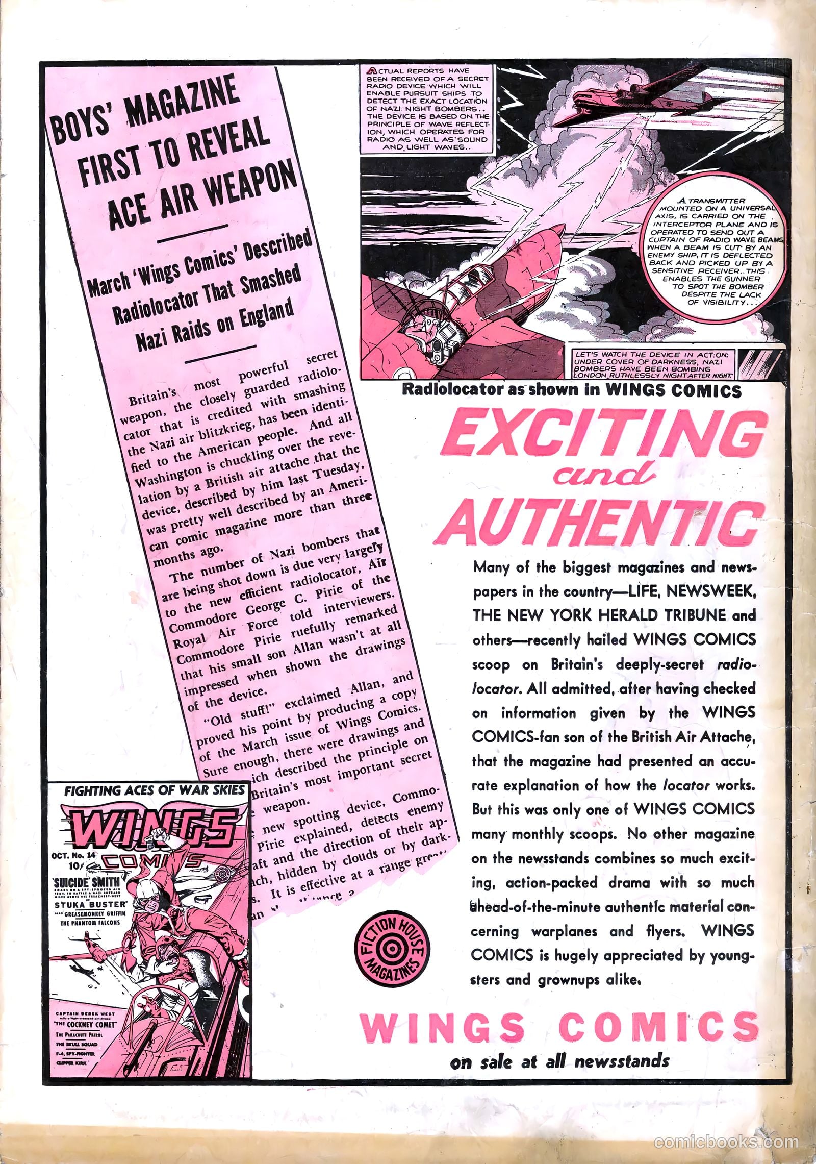 Jumbo Comics #32 — page 68 of 68