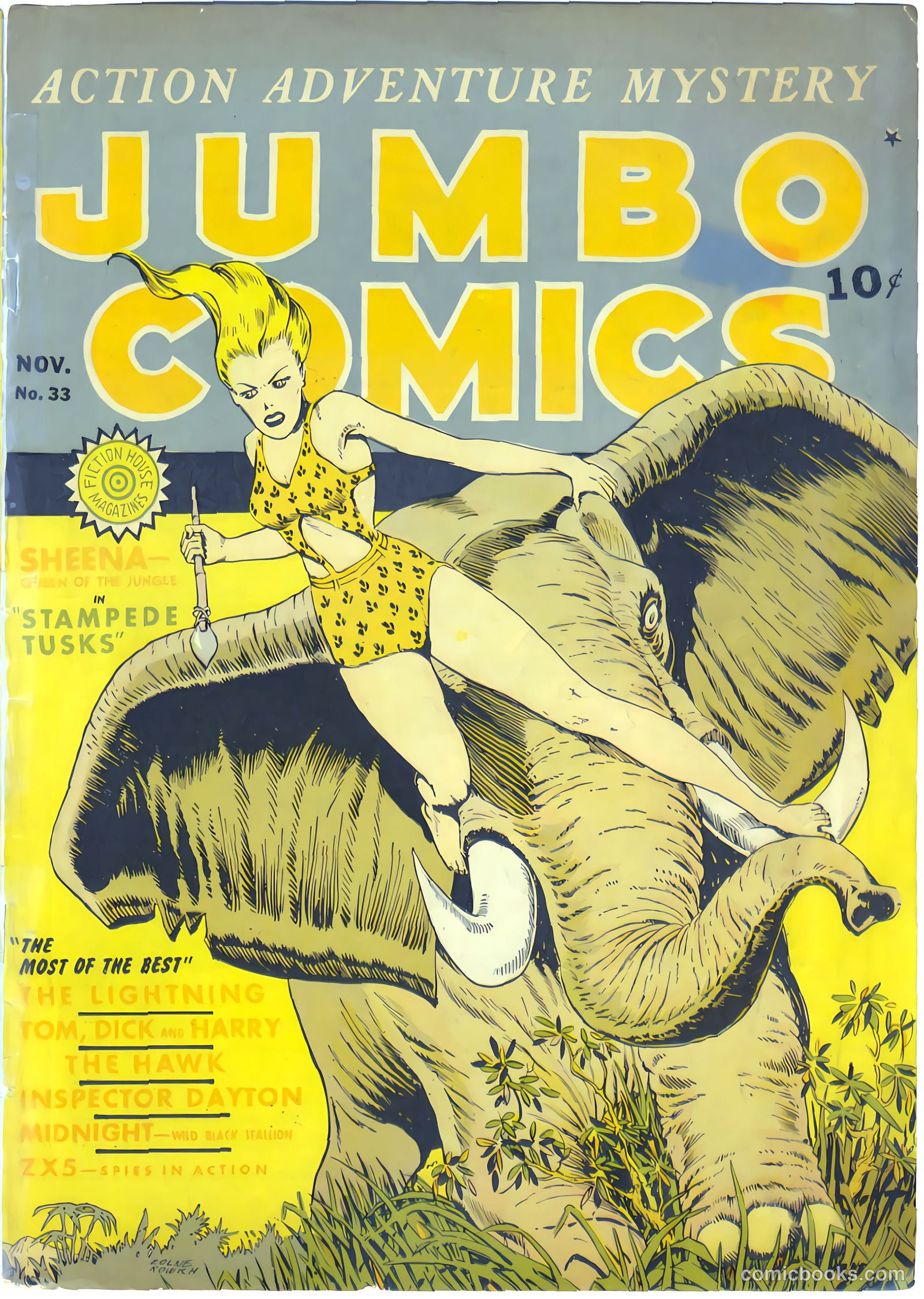 Jumbo Comics #33 — page 1 of 68