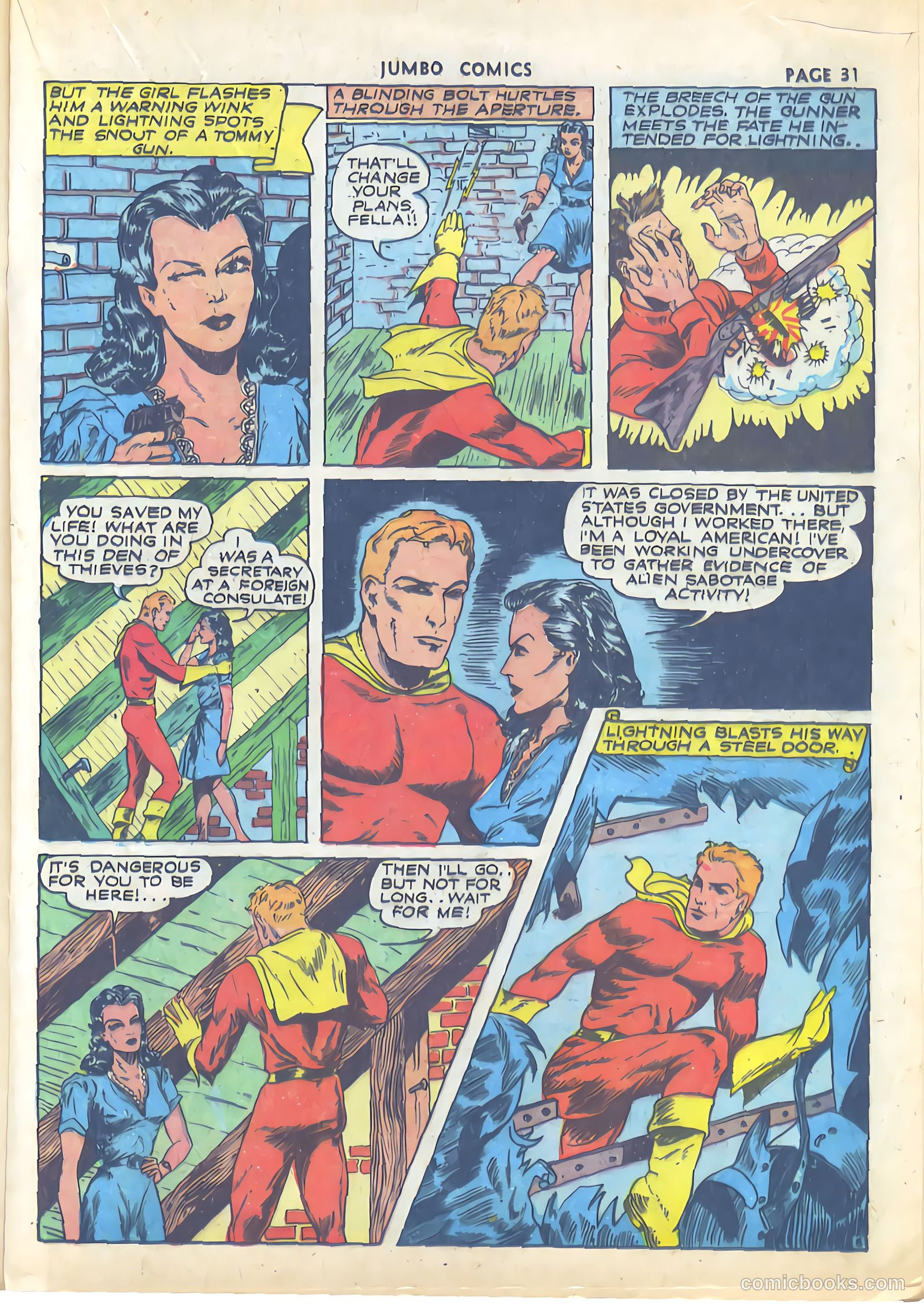 Jumbo Comics #33 — page 33 of 68