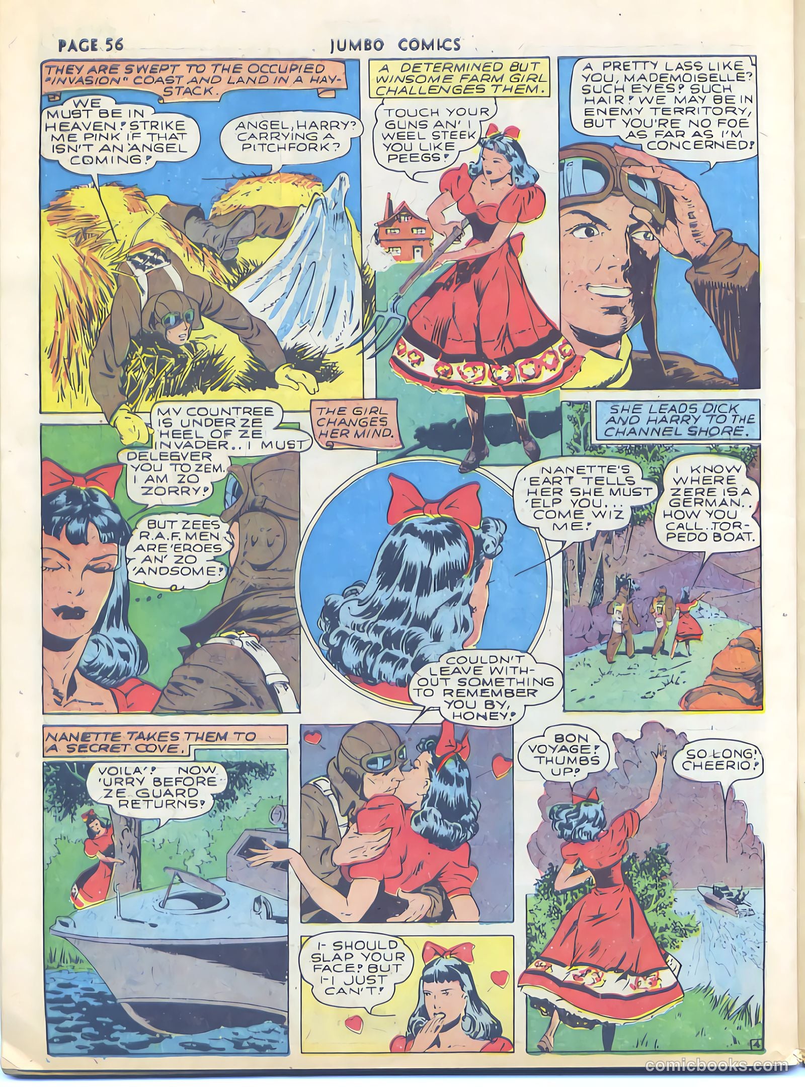 Jumbo Comics #33 — page 58 of 68