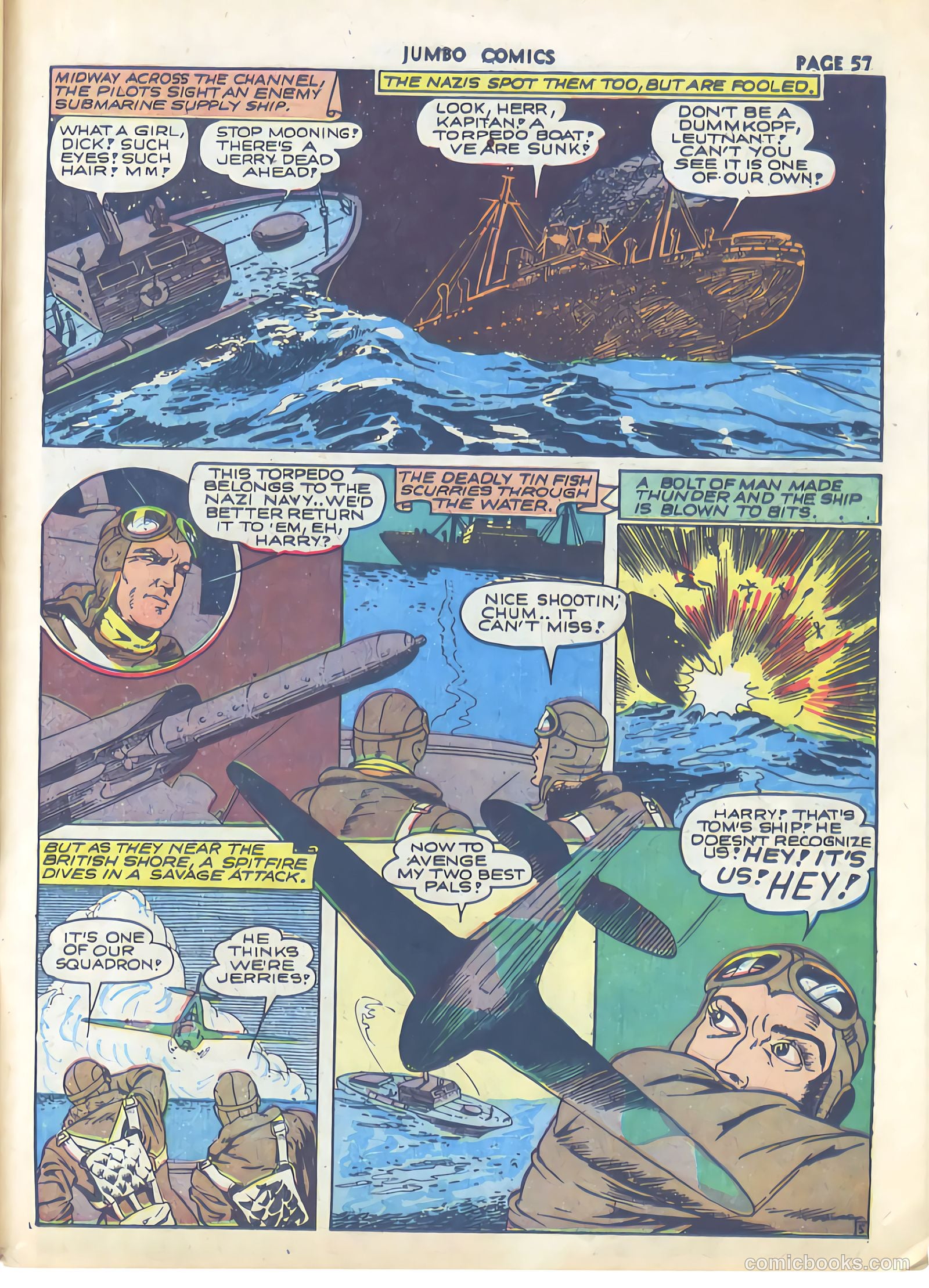 Jumbo Comics #33 — page 59 of 68
