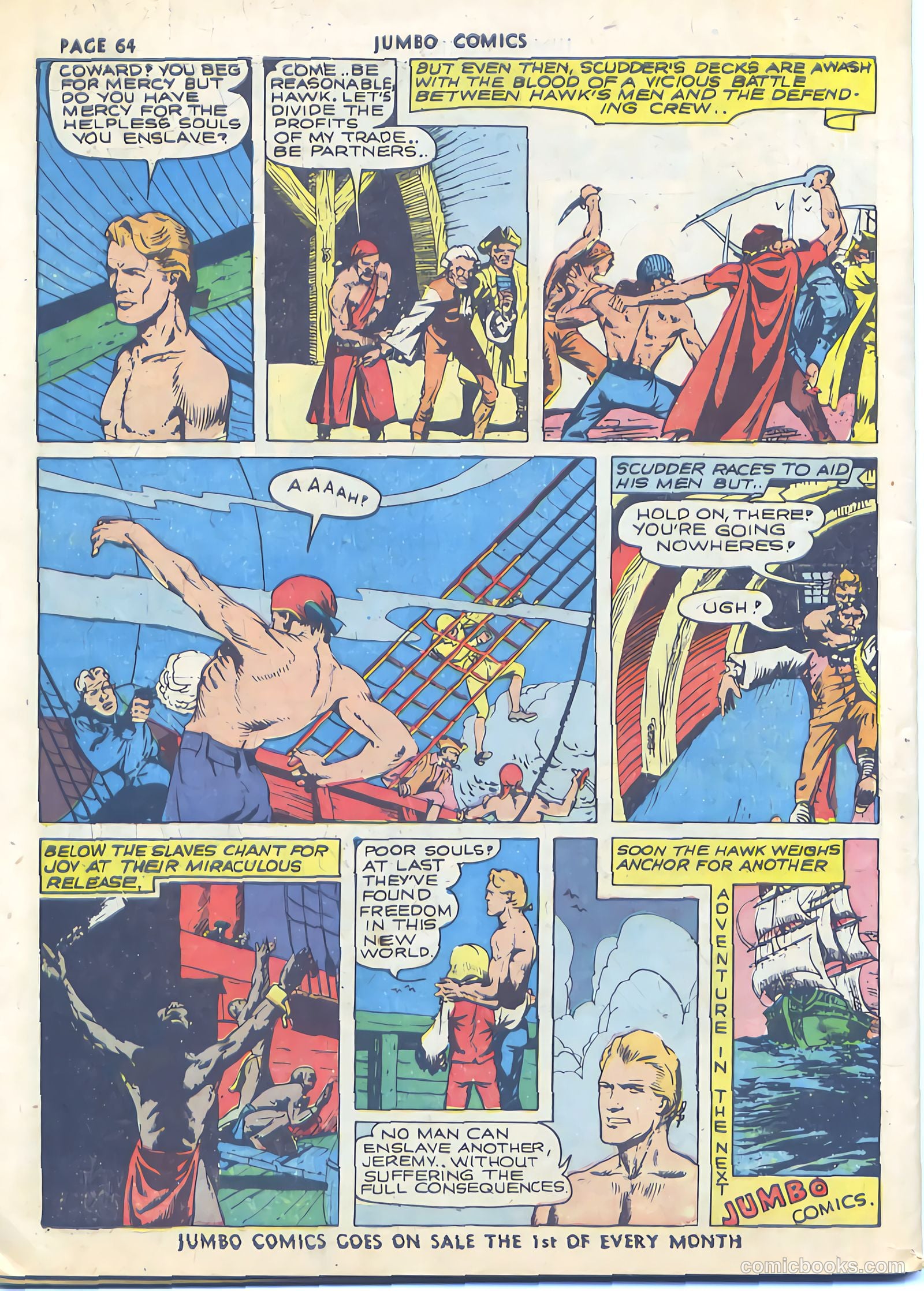 Jumbo Comics #33 — page 66 of 68