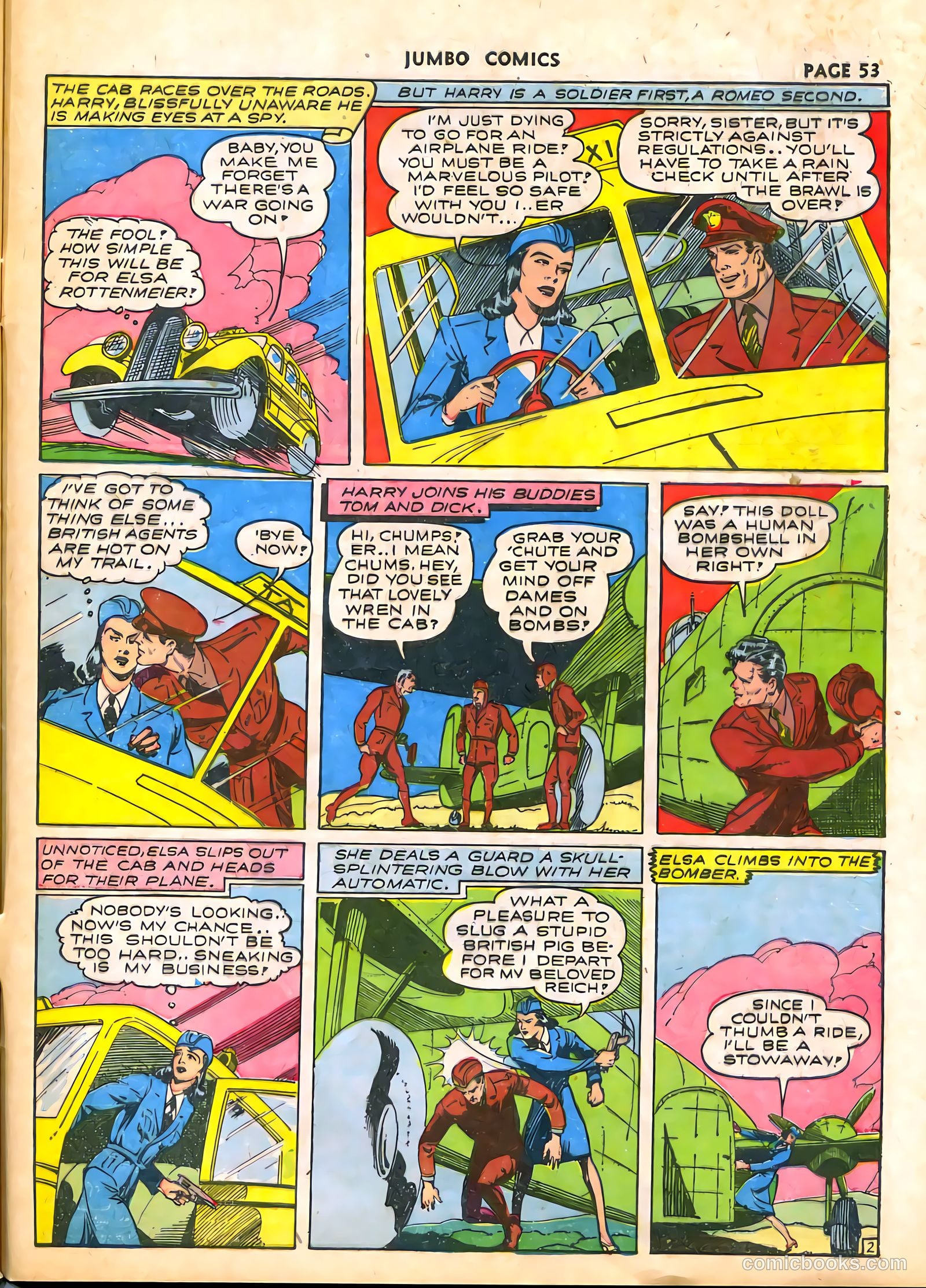 Jumbo Comics #34 — page 56 of 69
