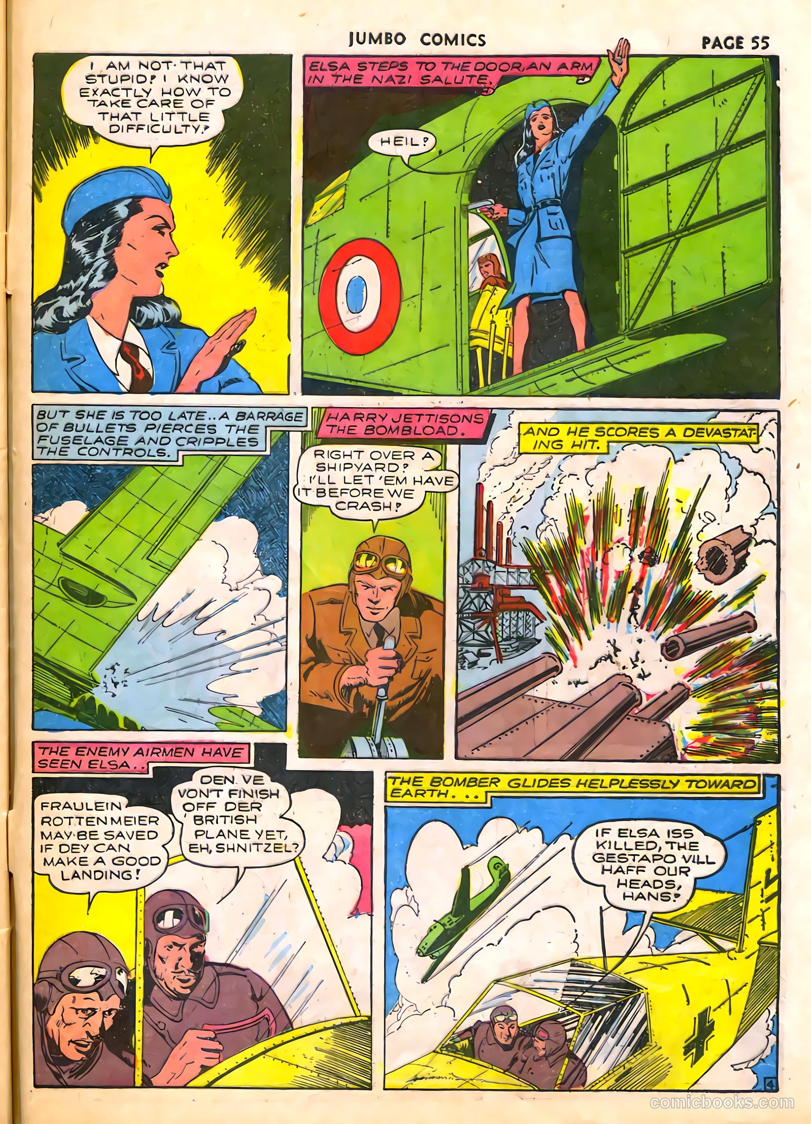 Jumbo Comics #34 — page 58 of 69