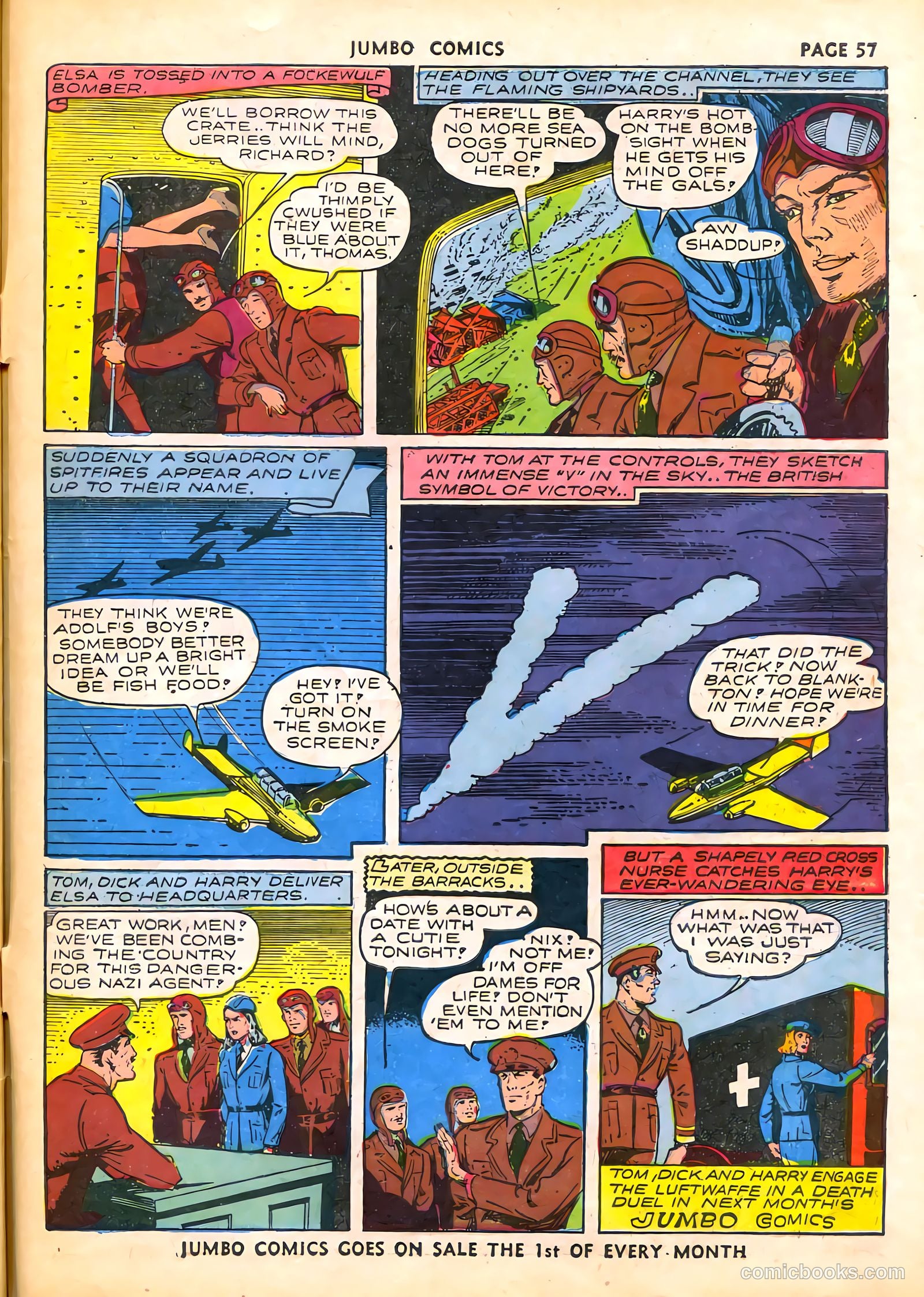 Jumbo Comics #34 — page 60 of 69