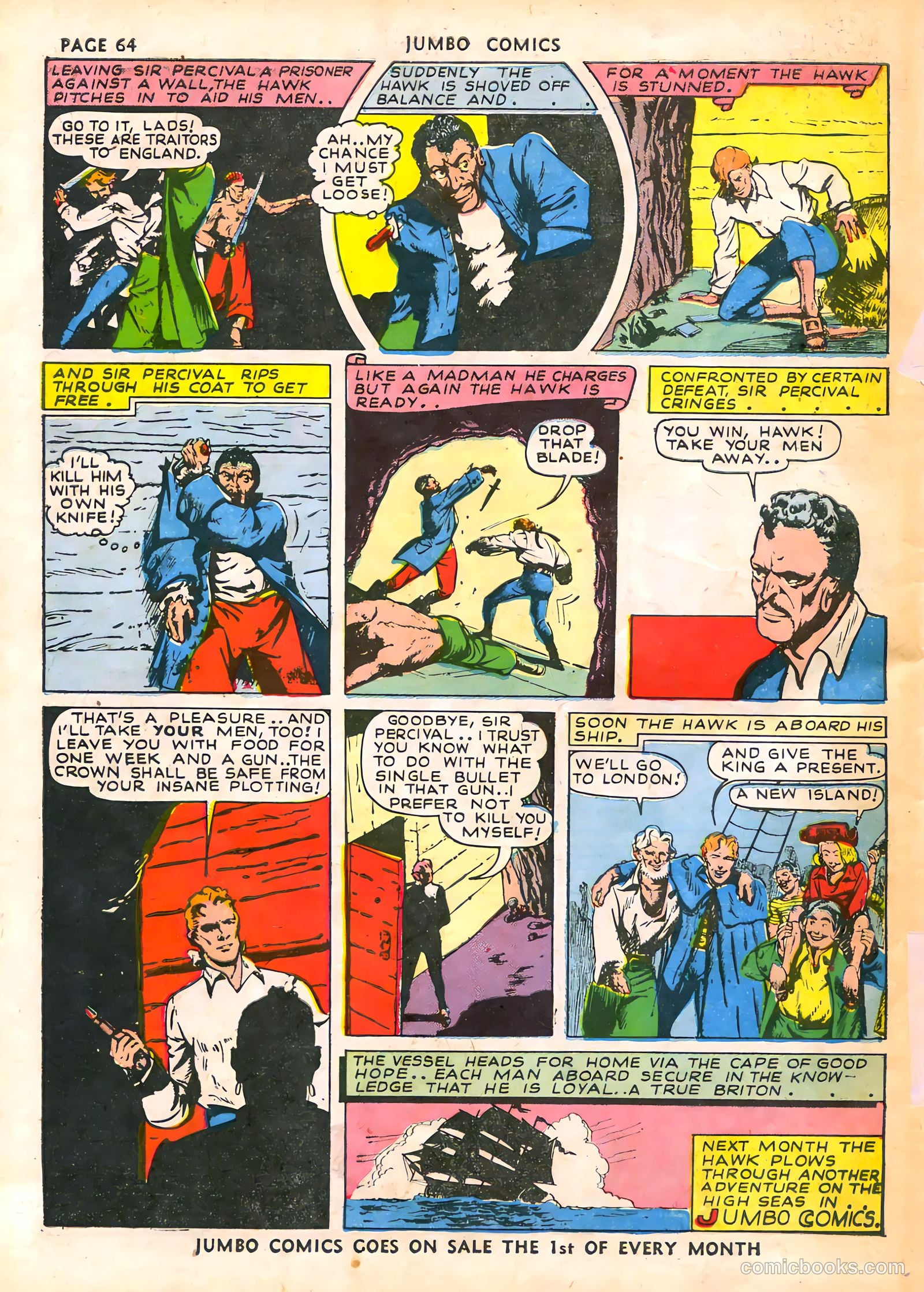 Jumbo Comics #34 — page 67 of 69