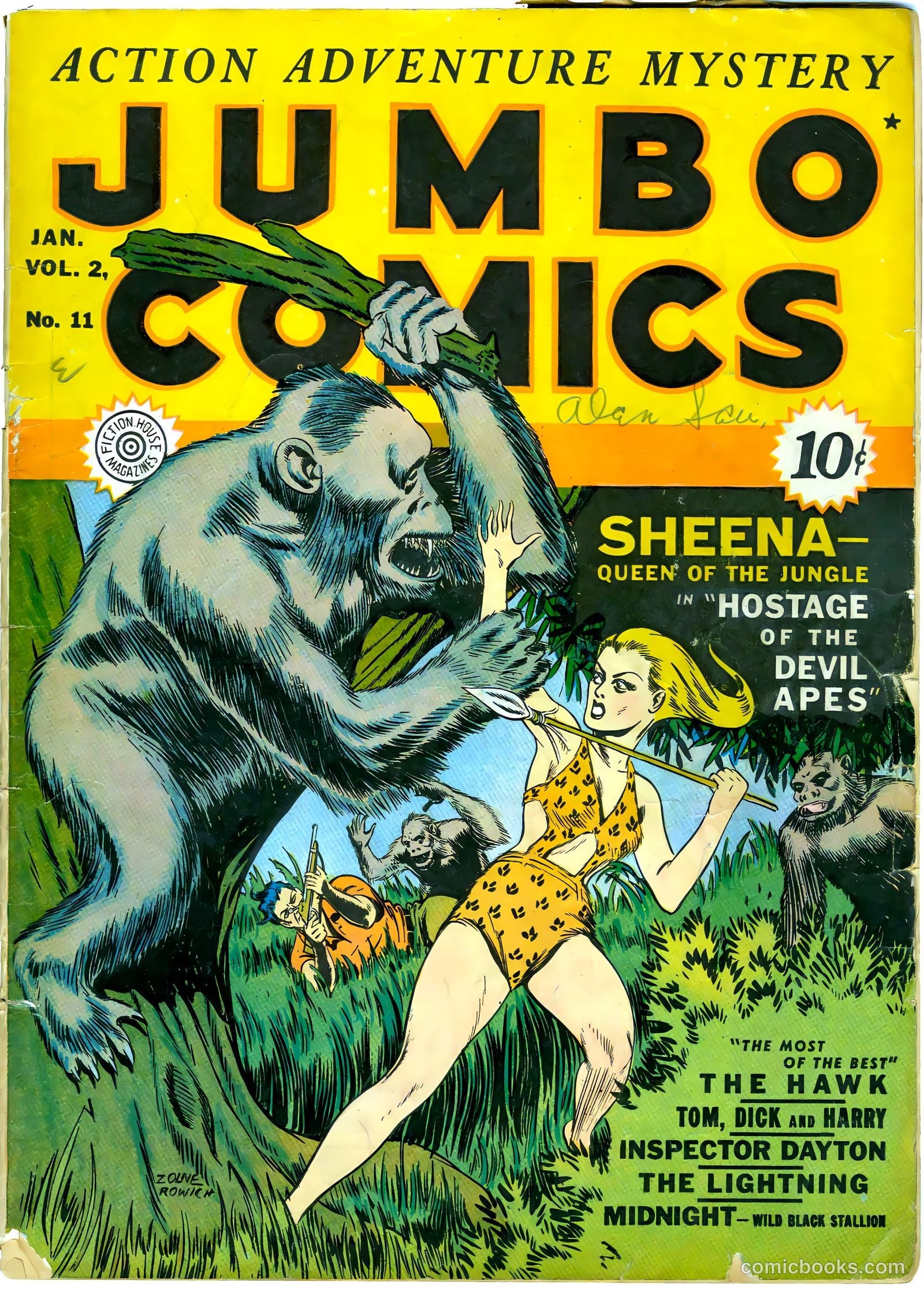 Jumbo Comics #35 — page 1 of 69