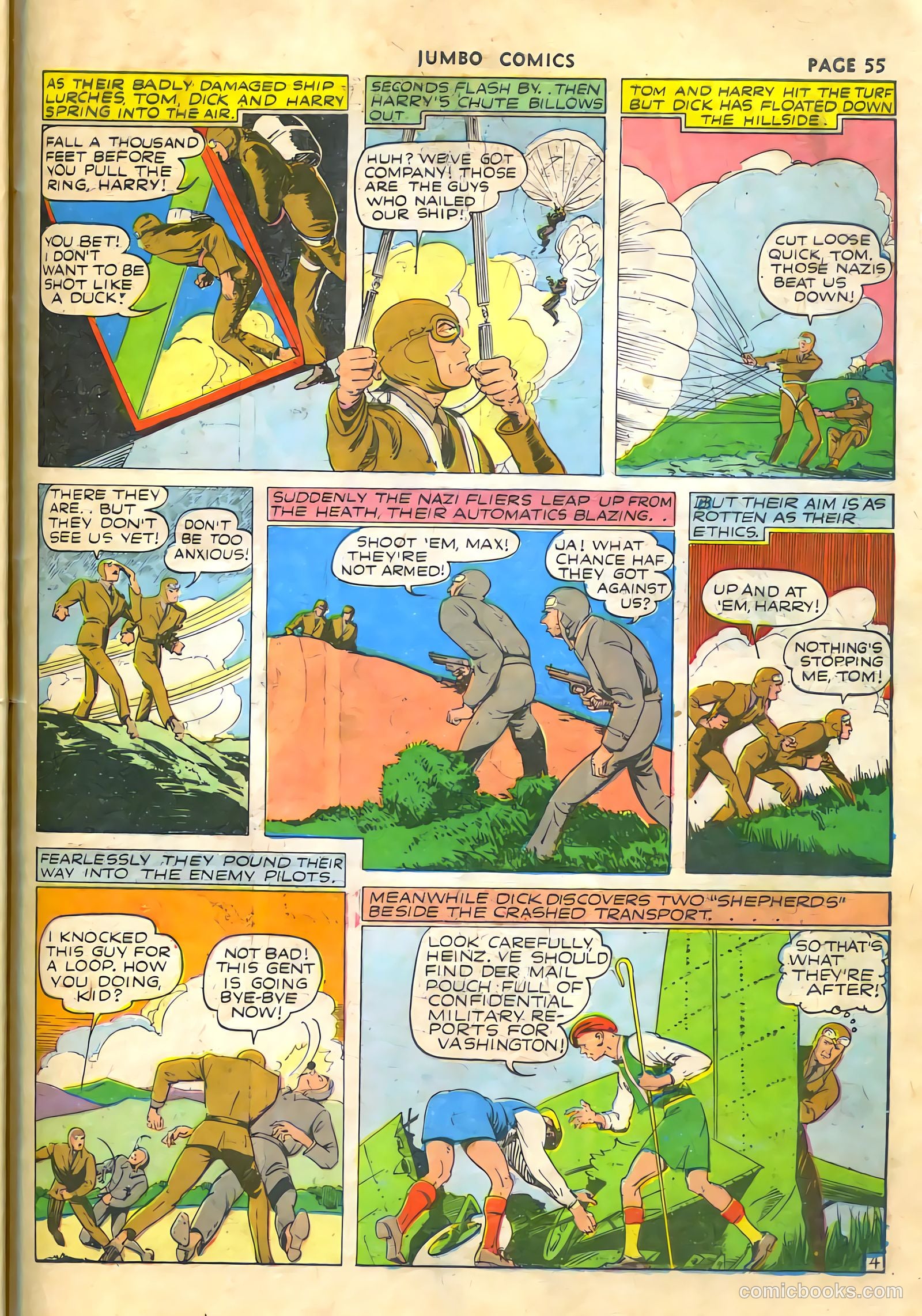 Jumbo Comics #35 — page 58 of 69