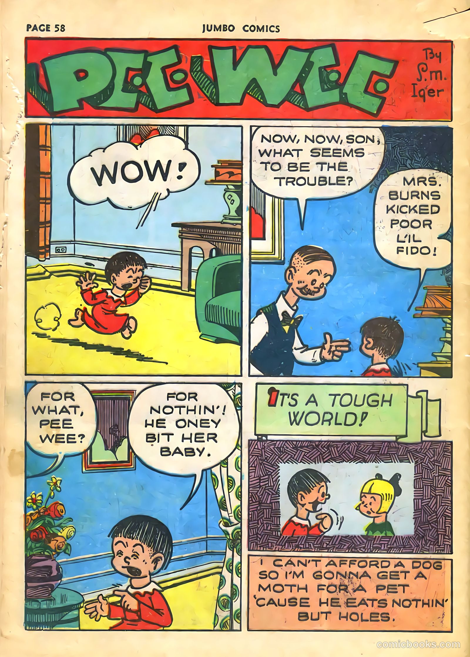 Jumbo Comics #35 — page 61 of 69