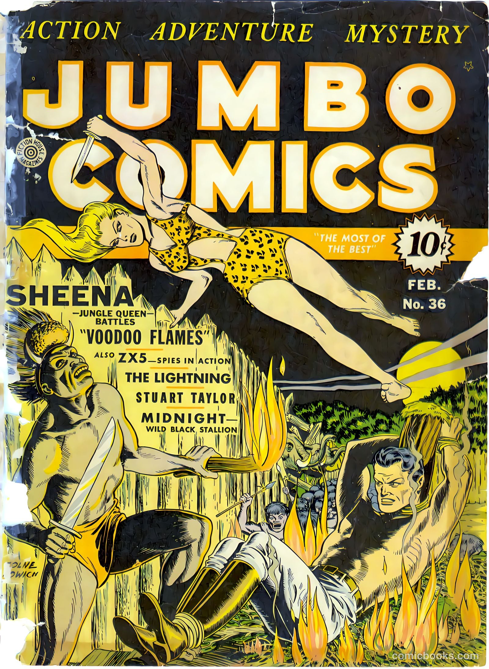 Jumbo Comics #36 — page 1 of 68