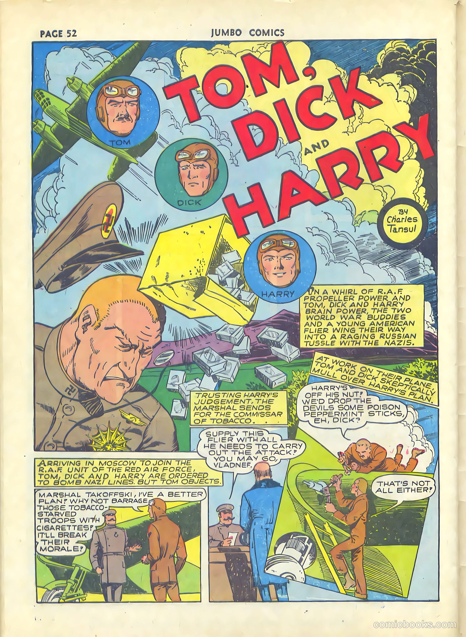 Jumbo Comics #36 — page 56 of 68