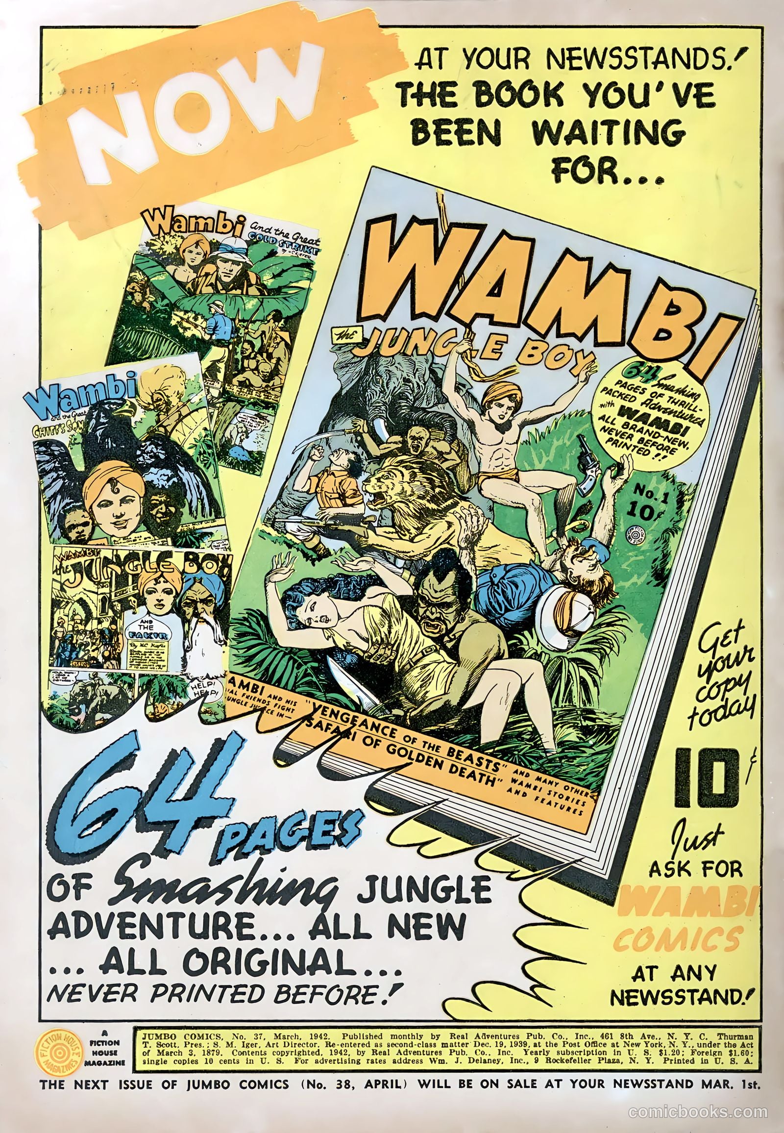 Jumbo Comics #37 — page 2 of 68