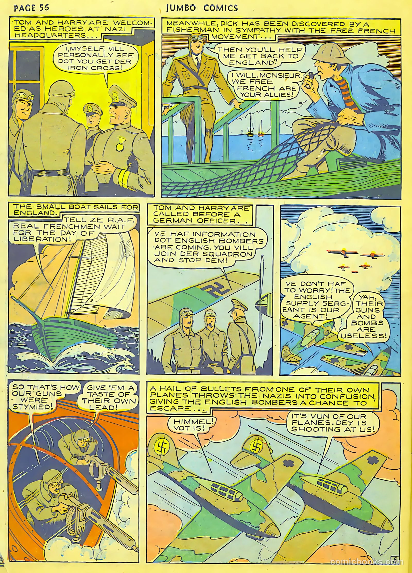 Jumbo Comics #37 — page 58 of 68