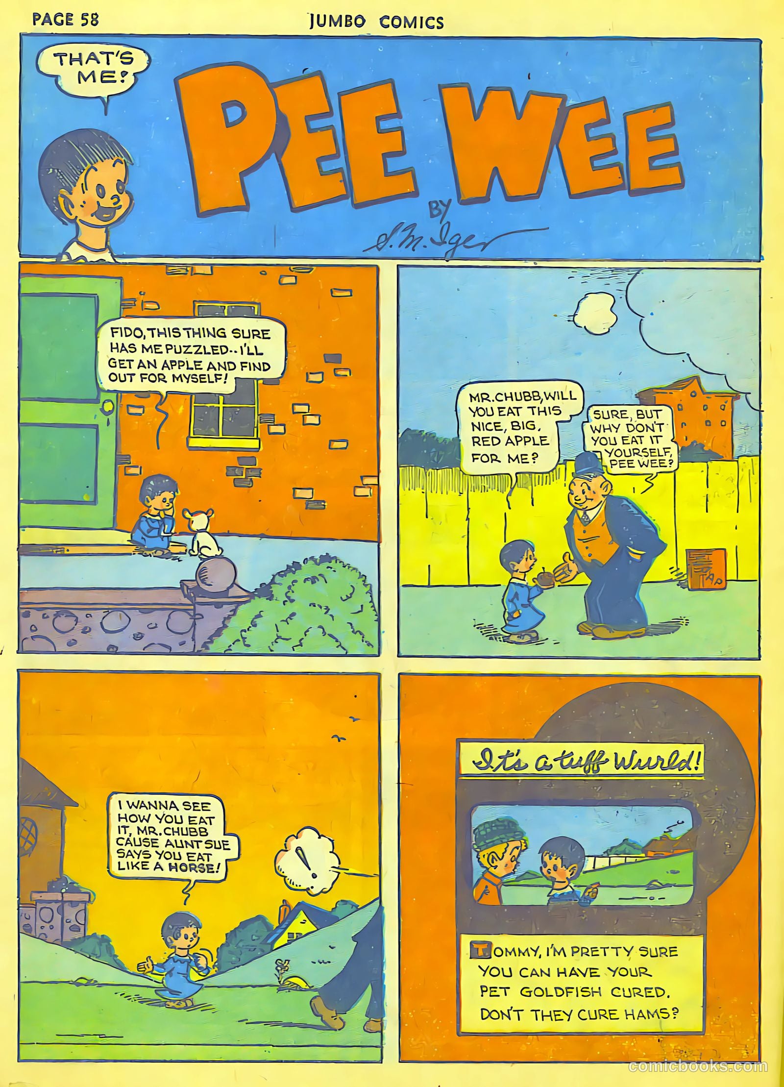 Jumbo Comics #37 — page 60 of 68
