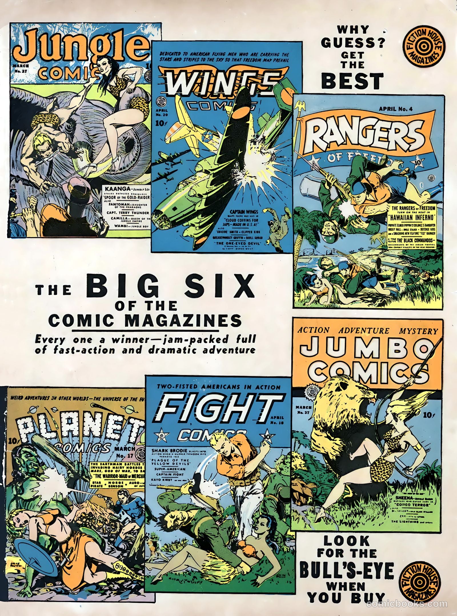 Jumbo Comics #37 — page 67 of 68
