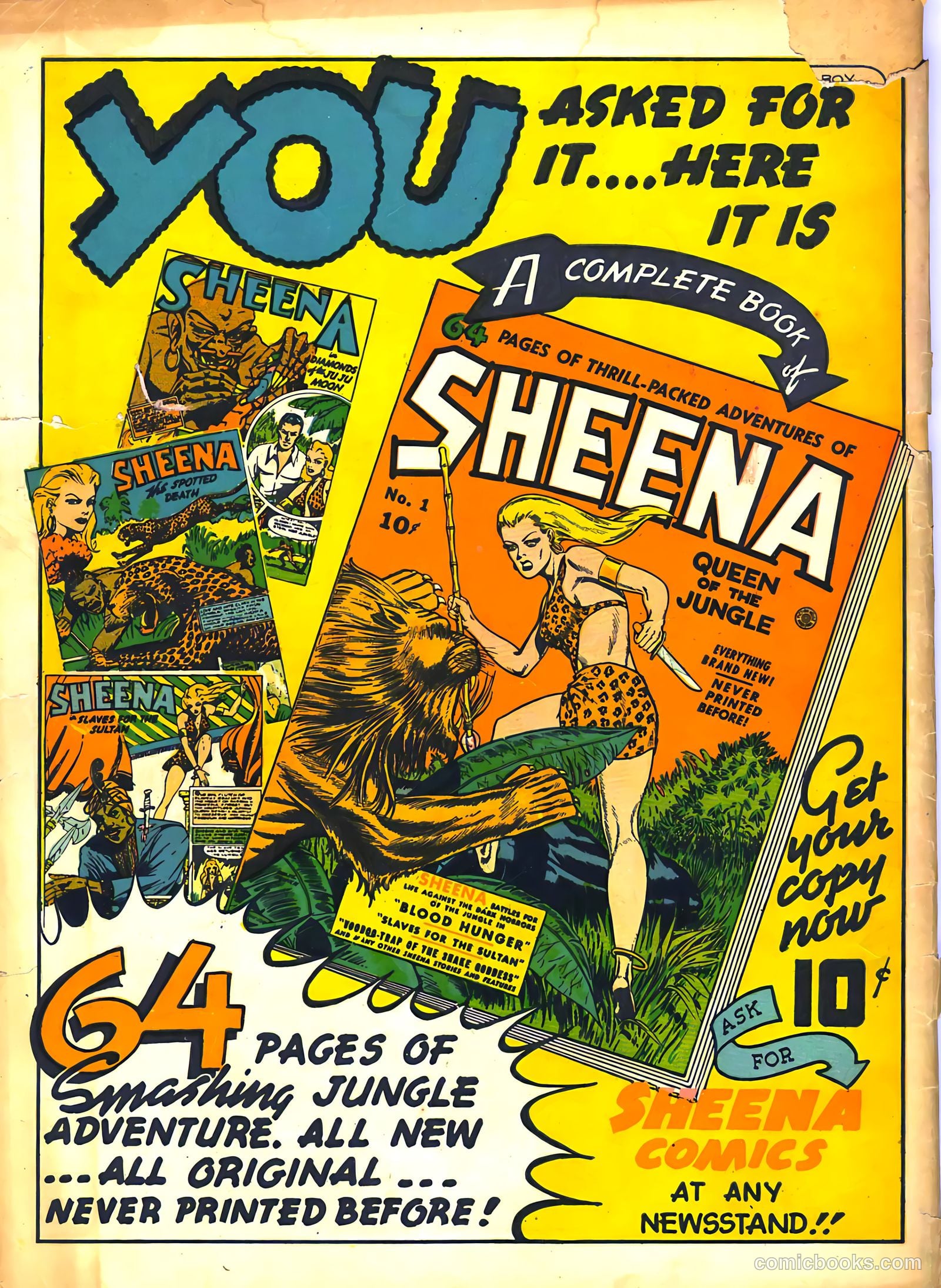Jumbo Comics #37 — page 68 of 68