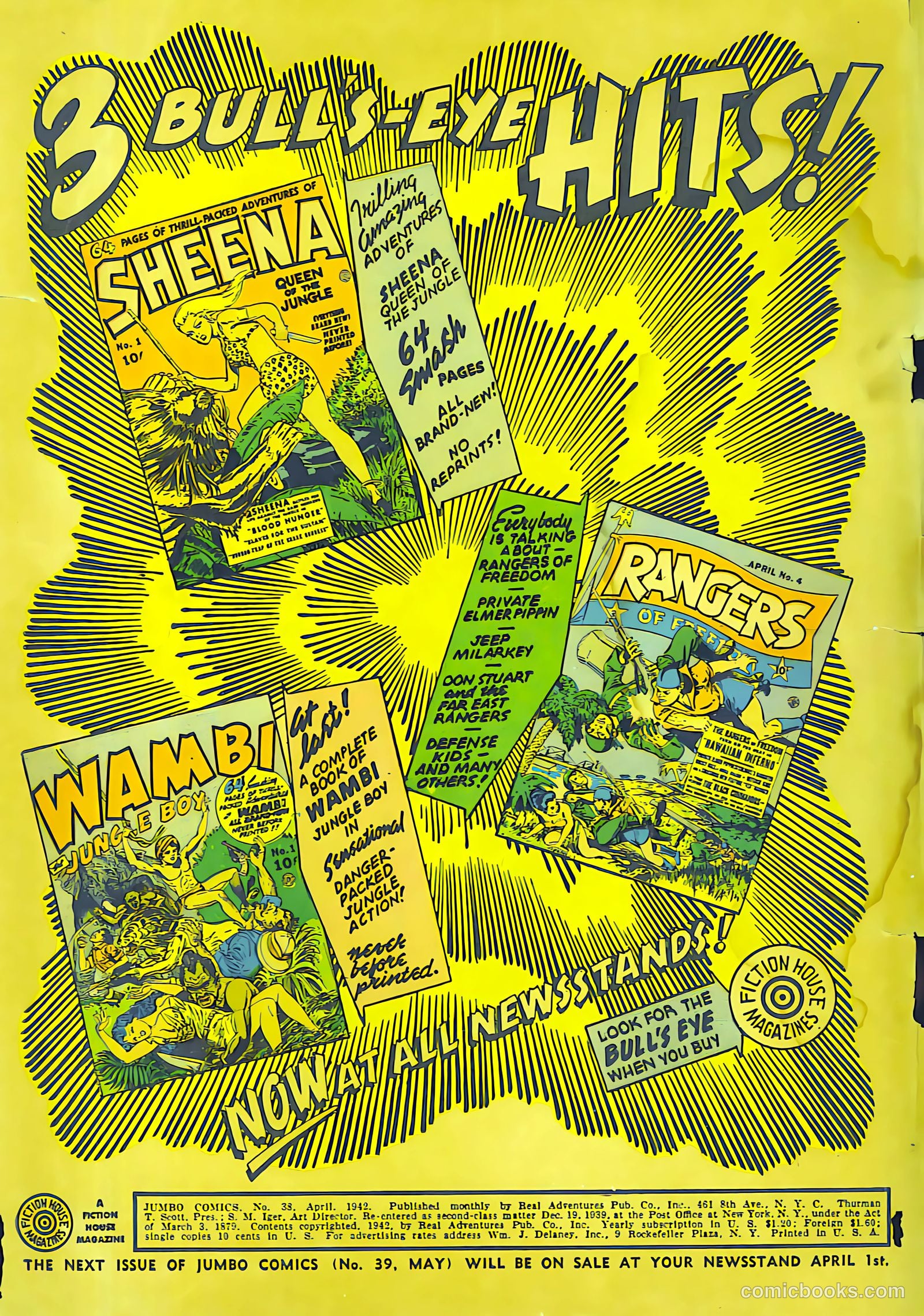Jumbo Comics #38 — page 2 of 68