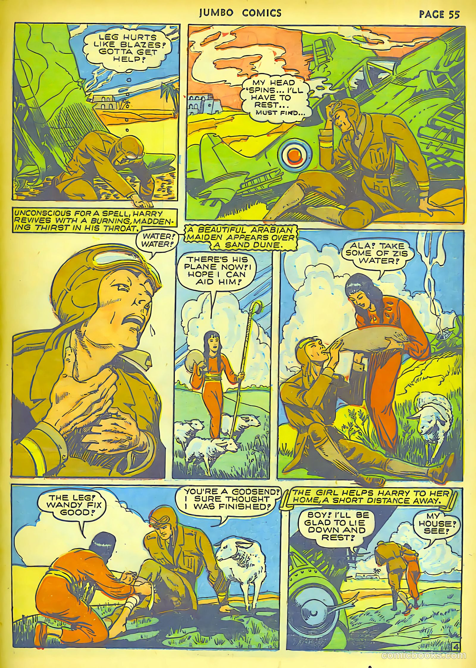 Jumbo Comics #38 — page 57 of 68
