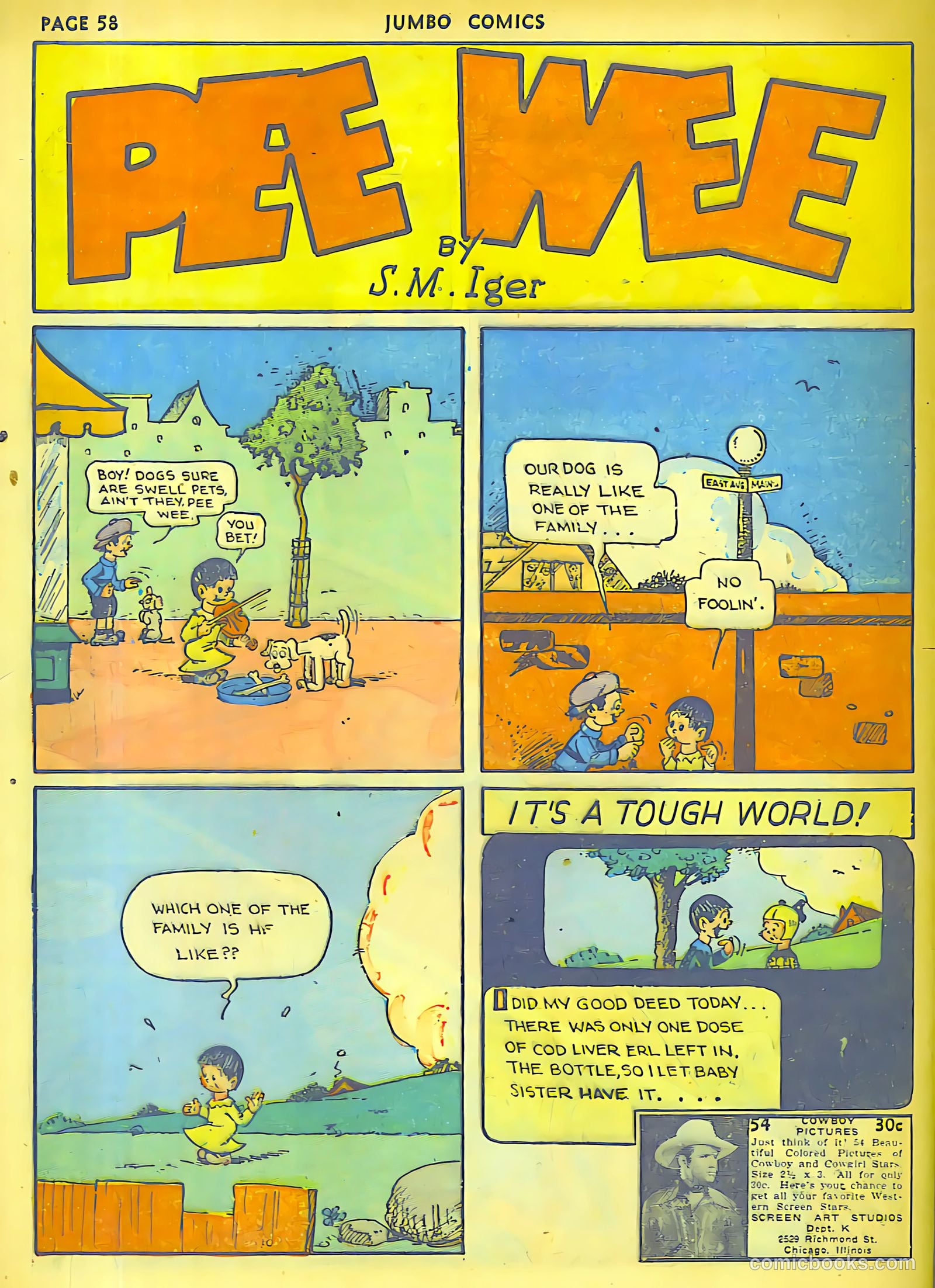 Jumbo Comics #38 — page 60 of 68