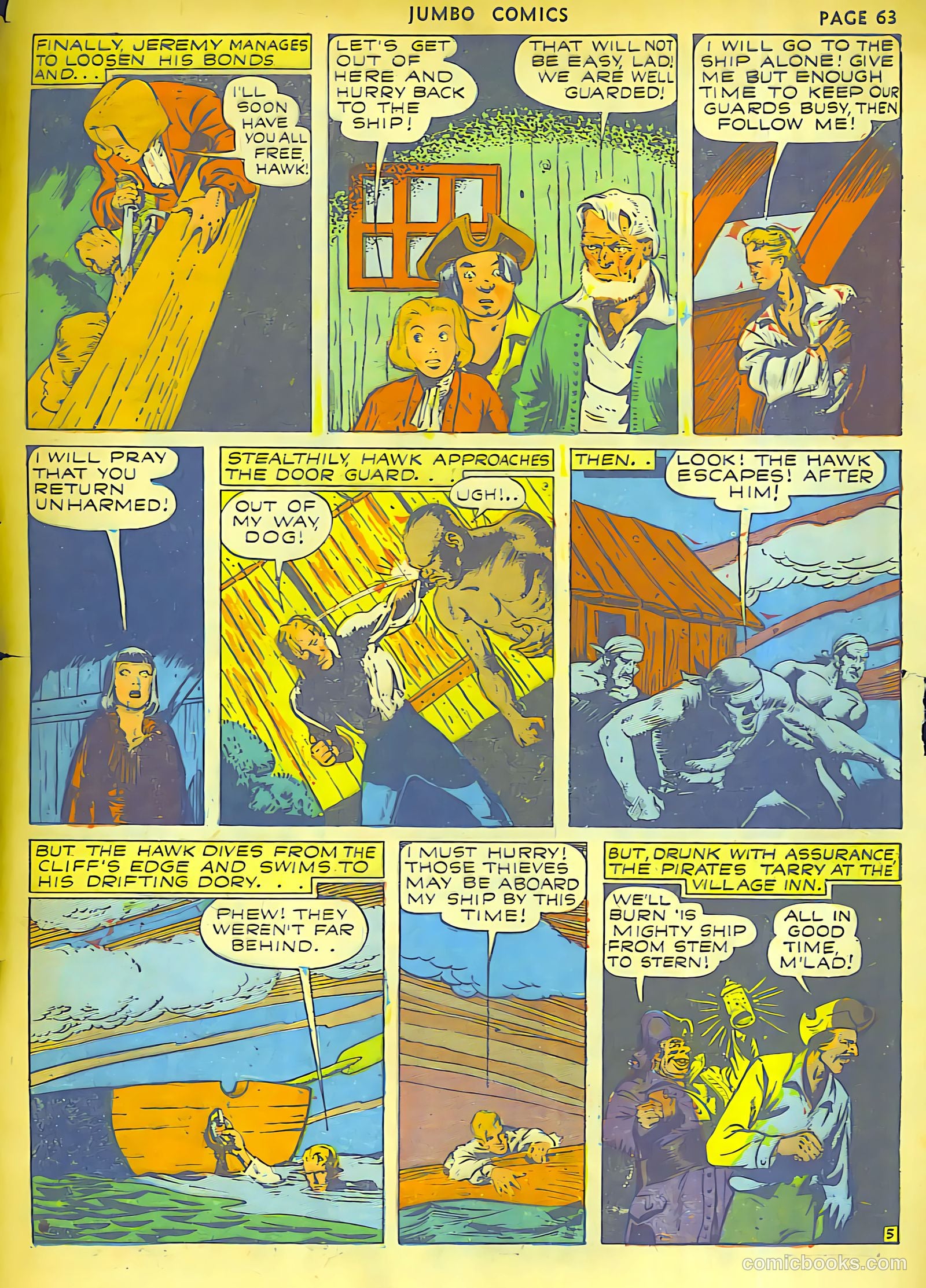 Jumbo Comics #38 — page 65 of 68