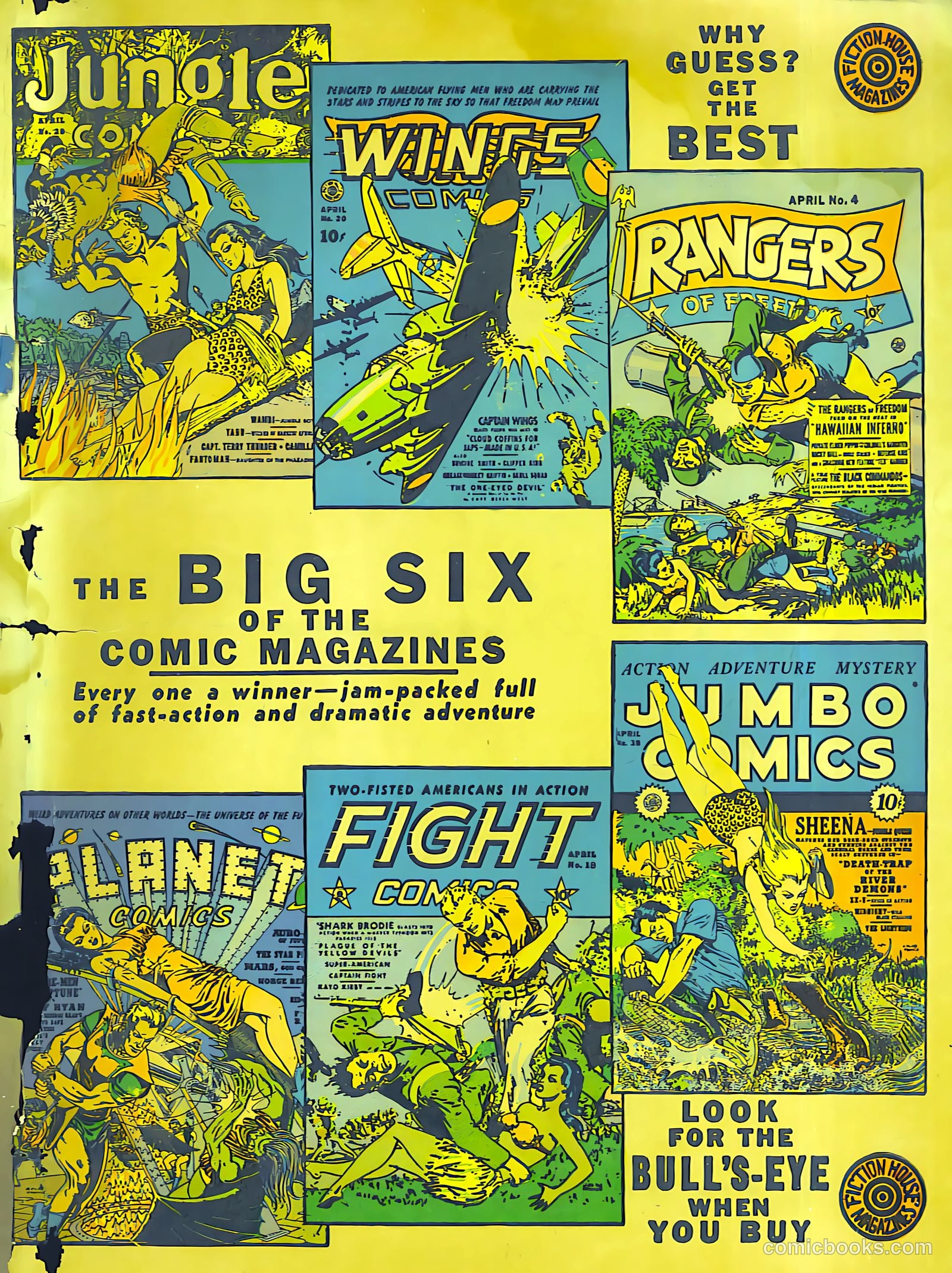 Jumbo Comics #38 — page 67 of 68