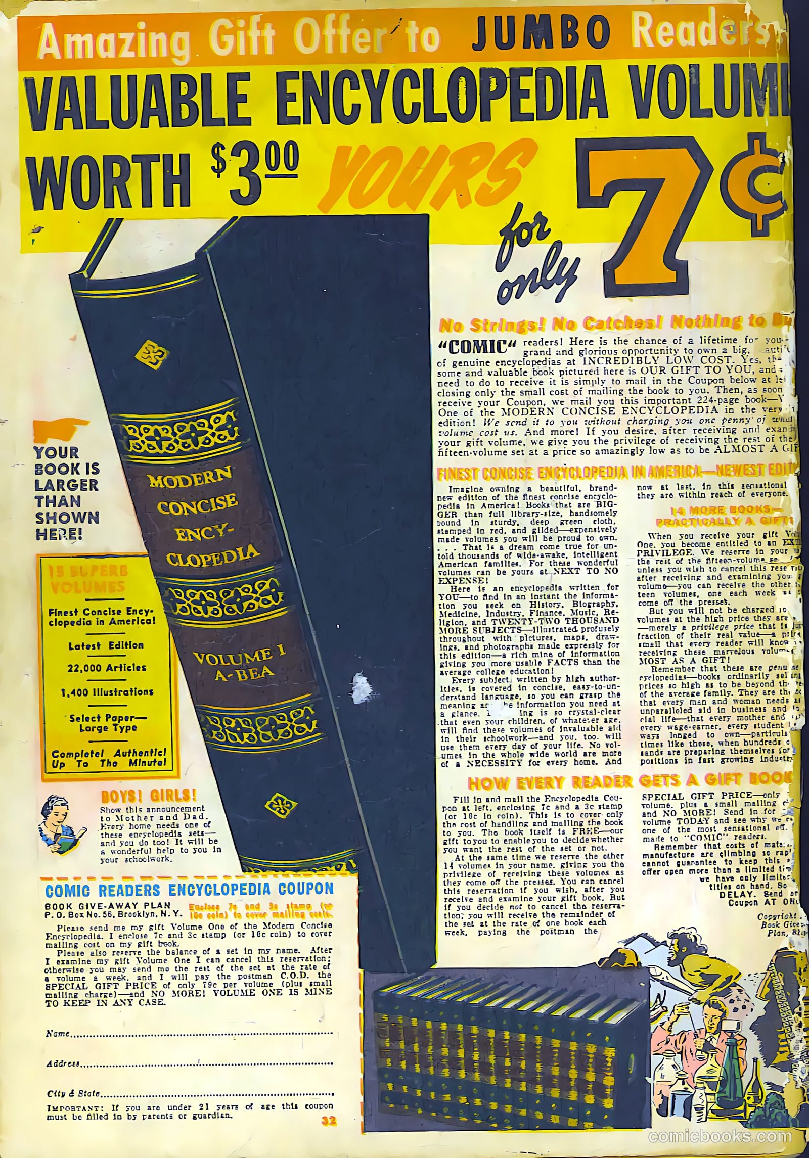 Jumbo Comics #38 — page 68 of 68