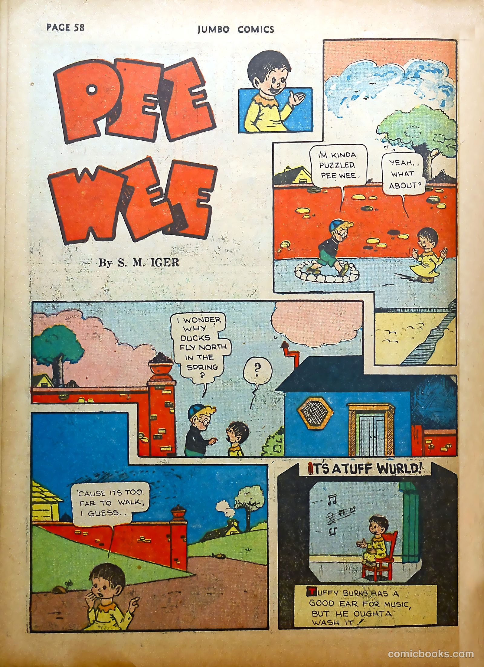 Jumbo Comics #39 — page 60 of 68