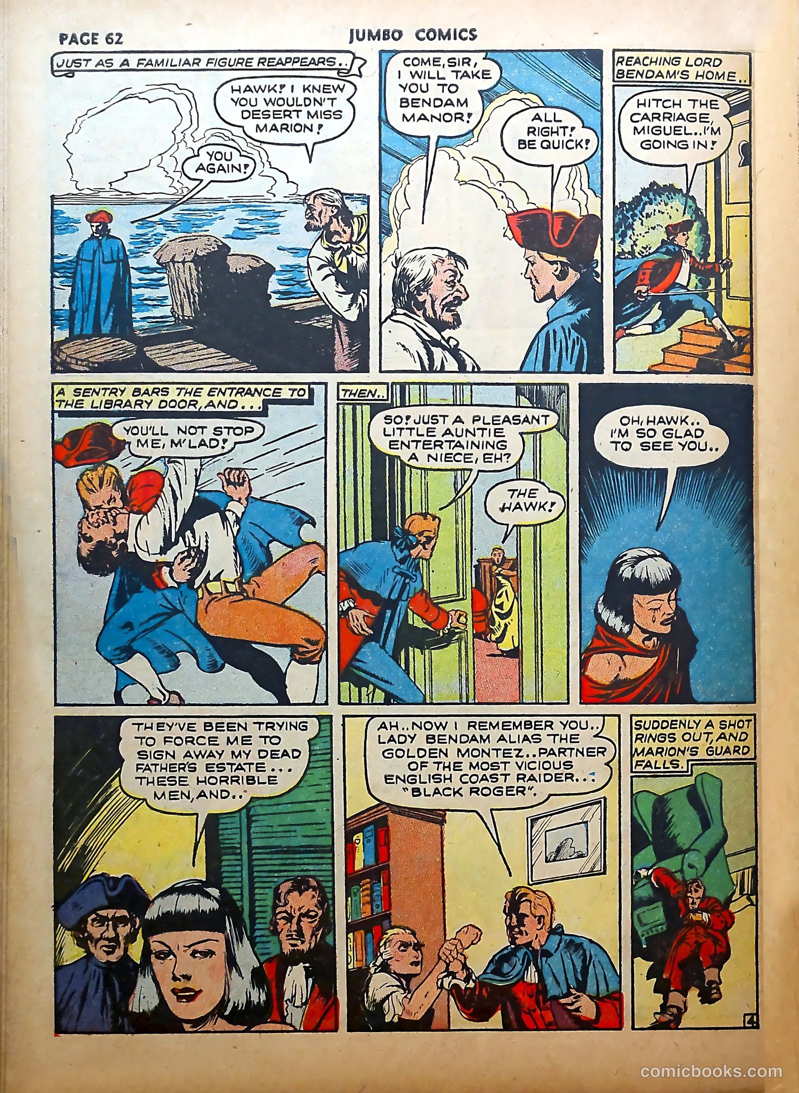 Jumbo Comics #39 — page 64 of 68
