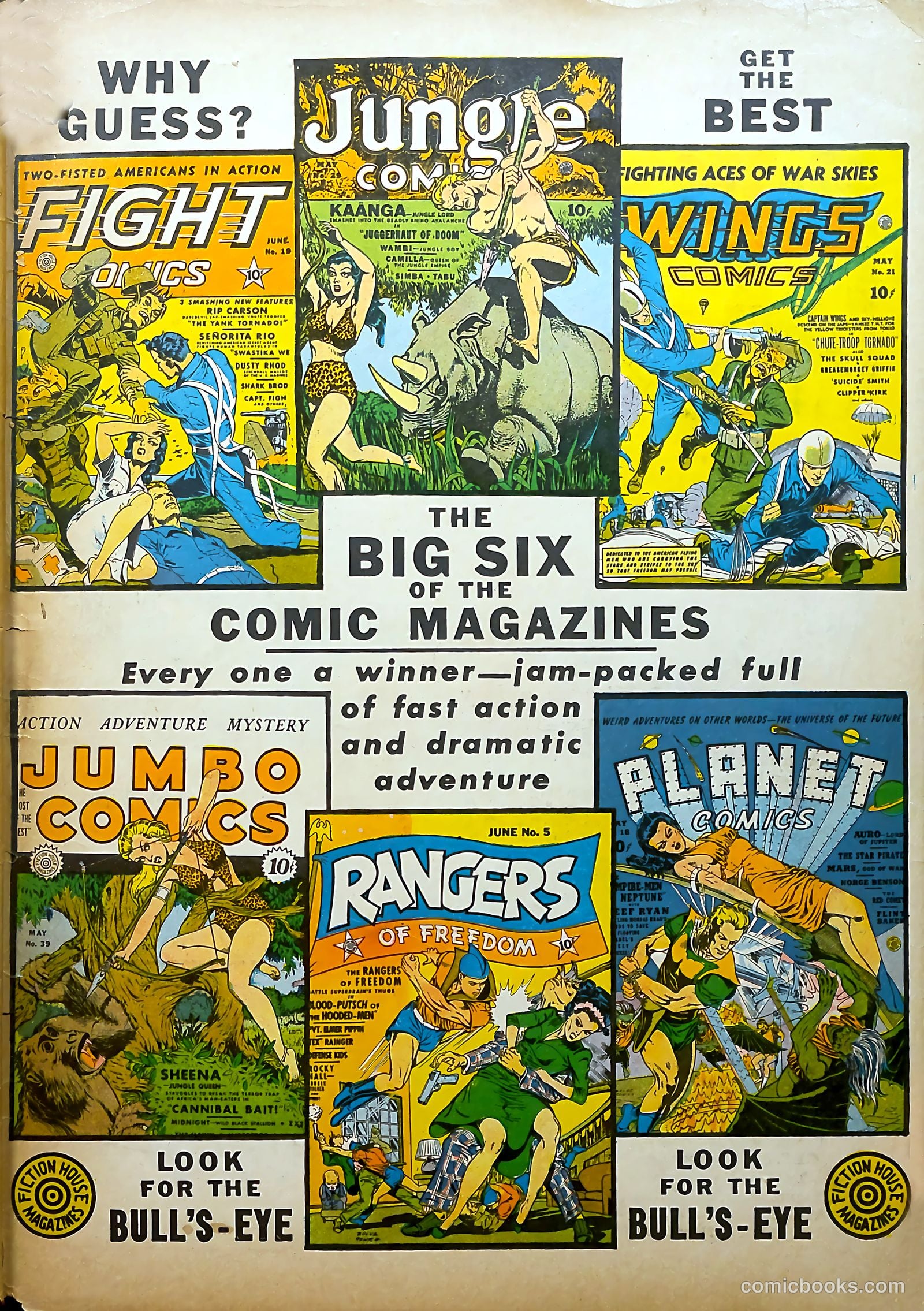 Jumbo Comics #39 — page 67 of 68