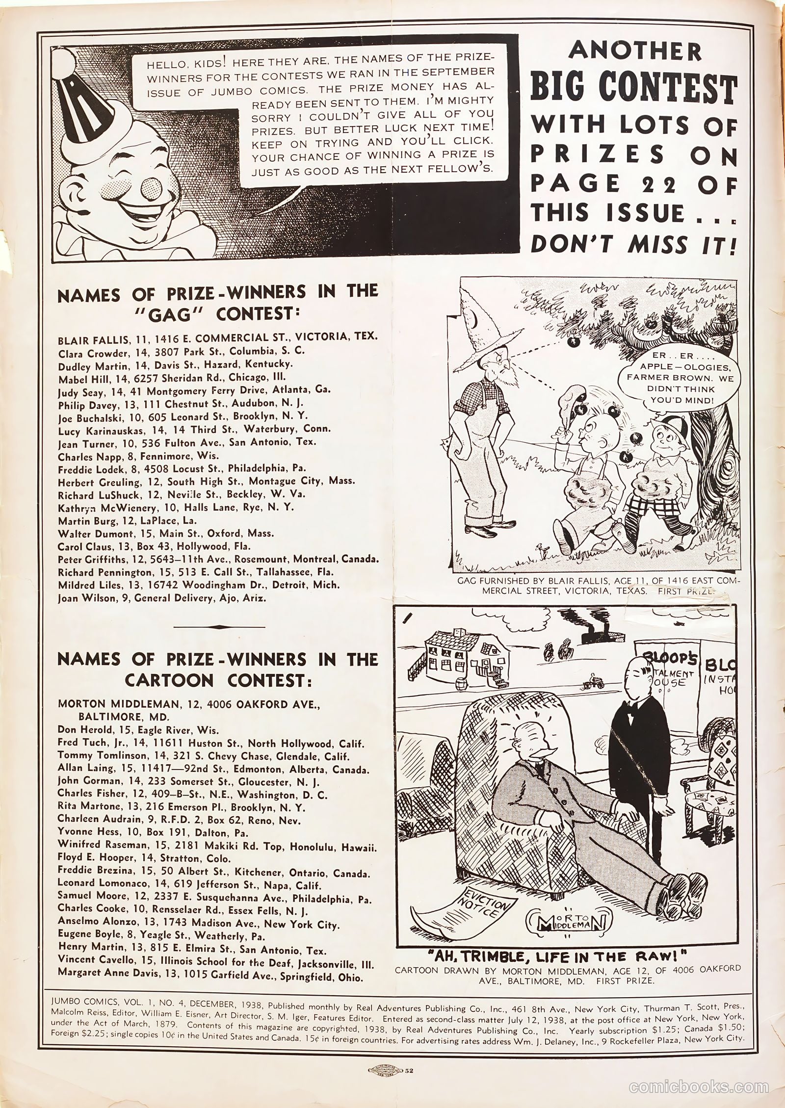 Jumbo Comics #4 — page 2 of 53
