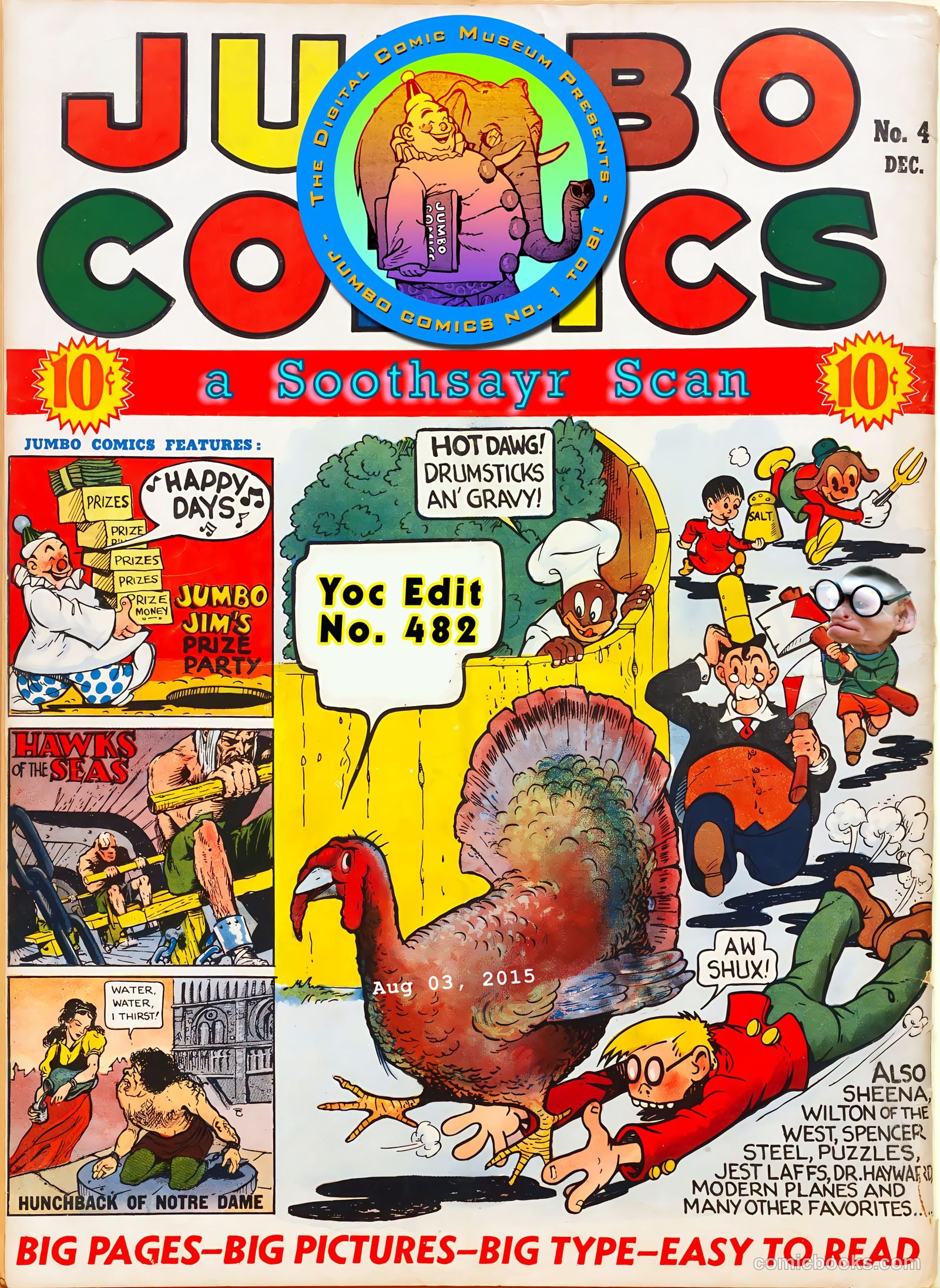 Jumbo Comics #4 — page 53 of 53
