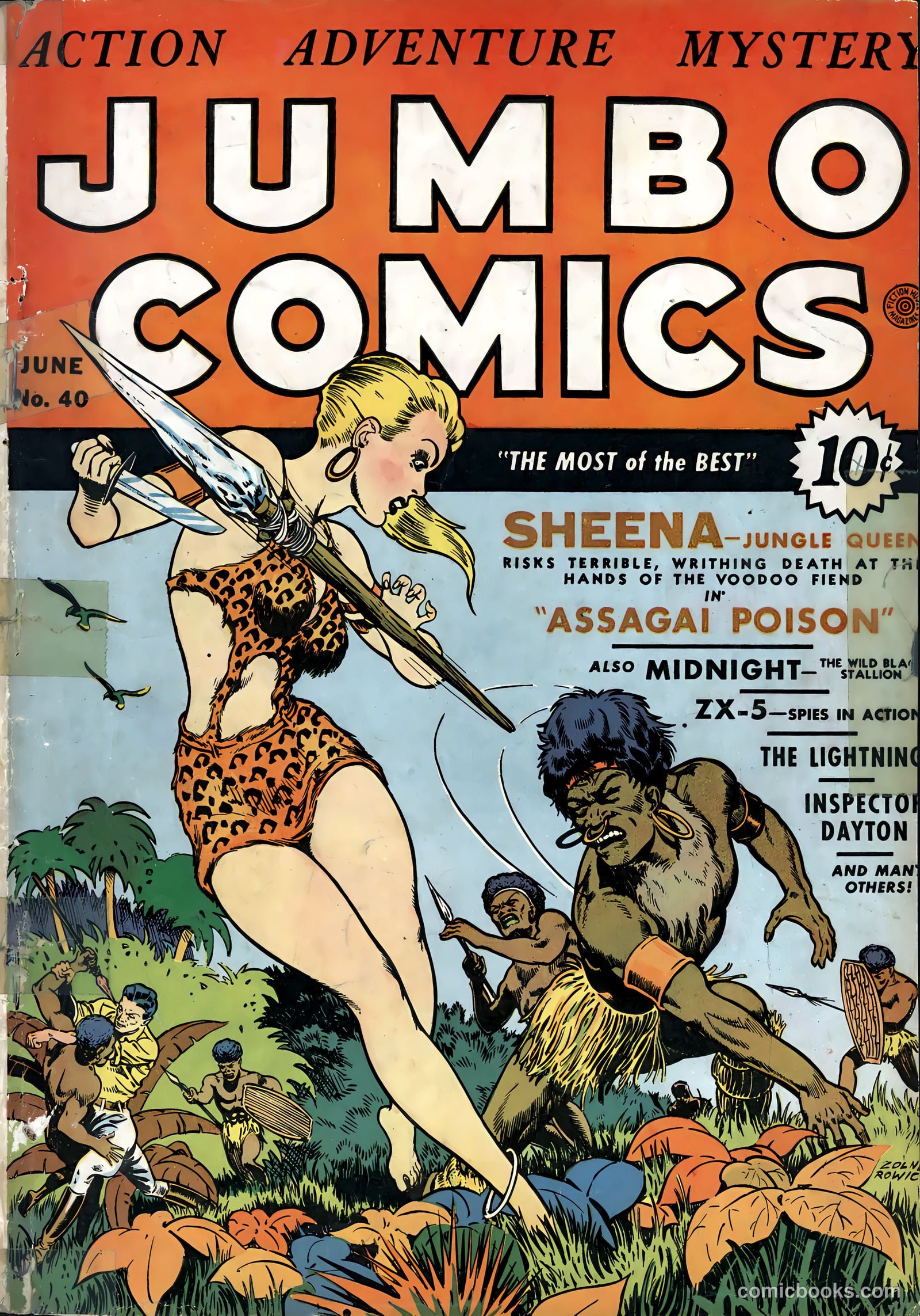 Jumbo Comics #40 — page 1 of 69