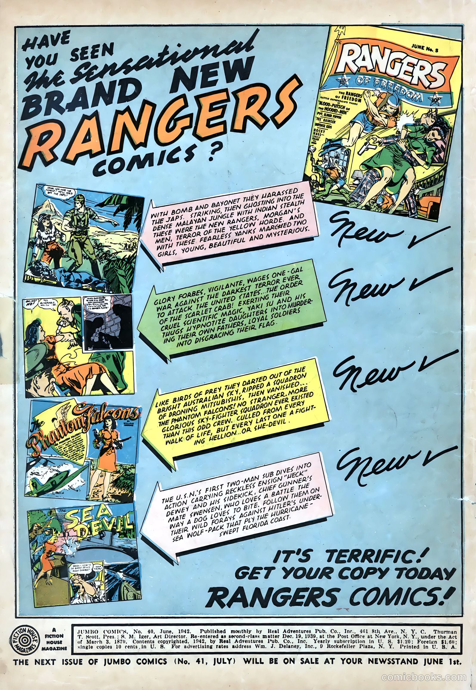 Jumbo Comics #40 — page 2 of 69