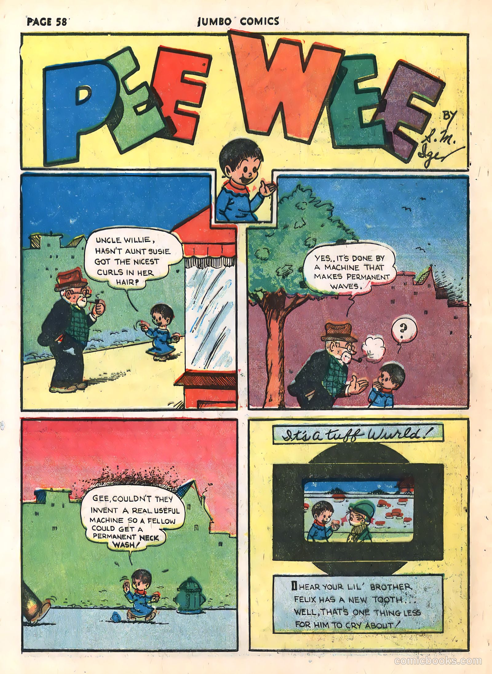 Jumbo Comics #40 — page 60 of 69