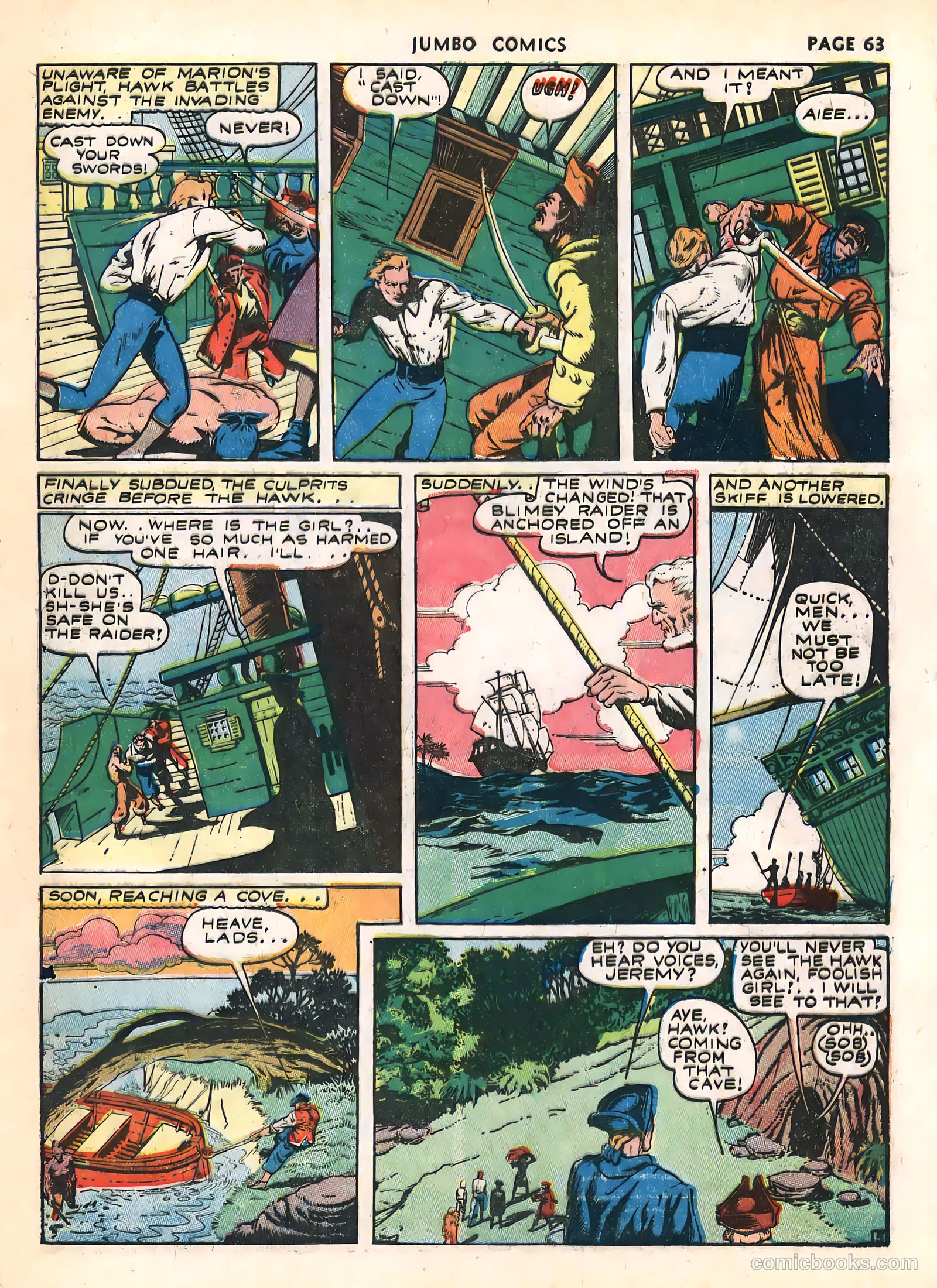 Jumbo Comics #40 — page 65 of 69