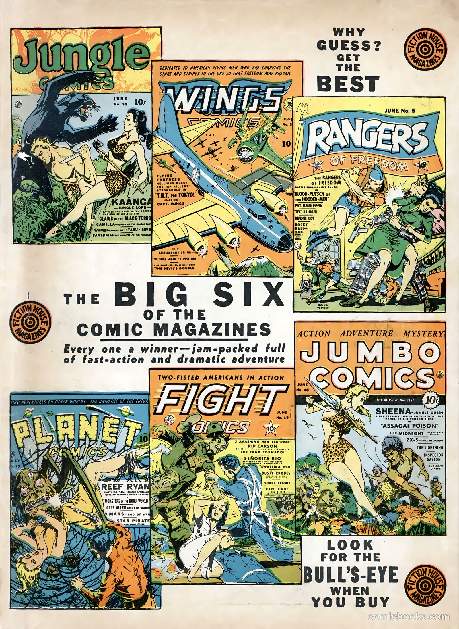 Jumbo Comics #40 — page 67 of 69
