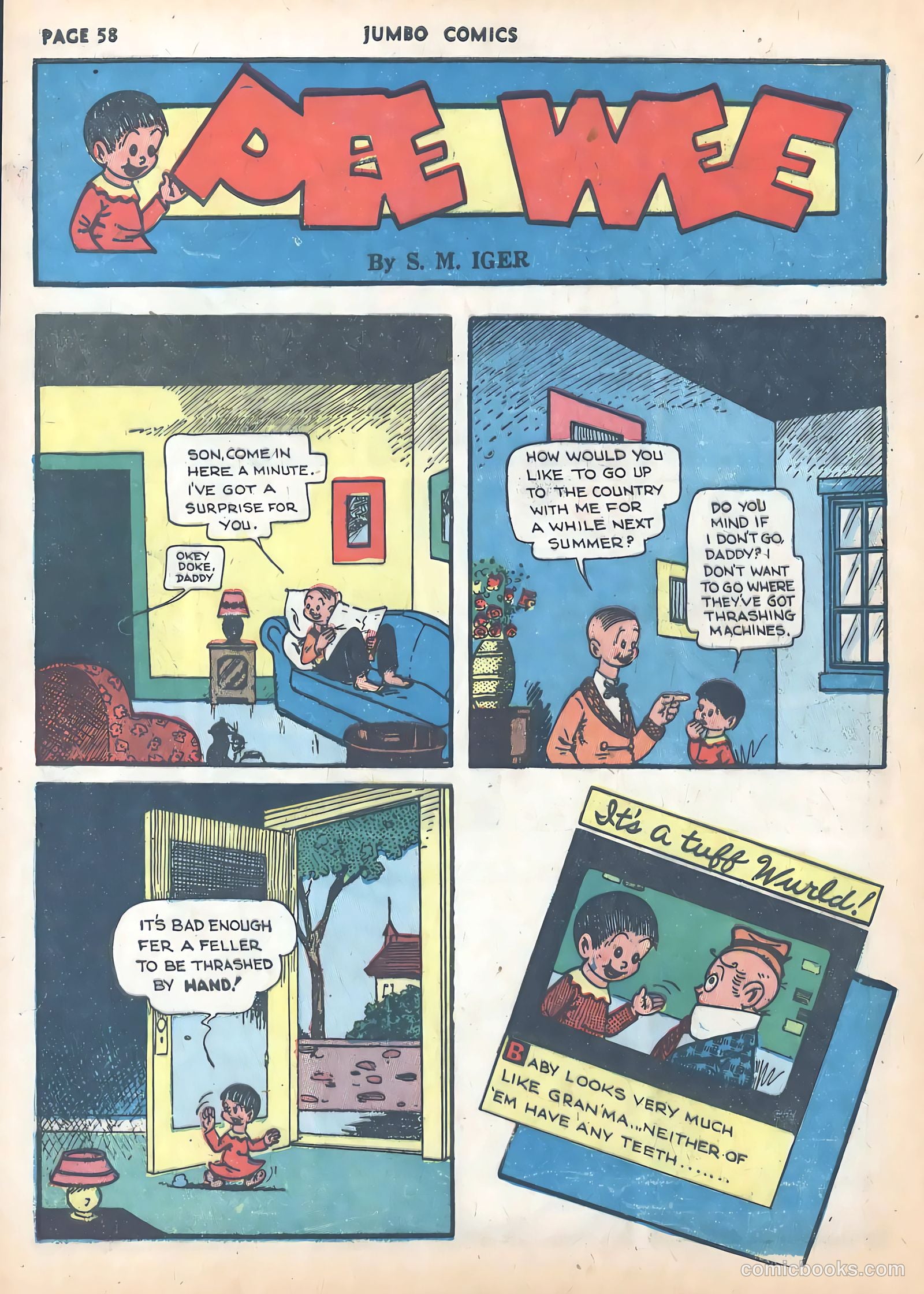 Jumbo Comics #41 — page 60 of 69
