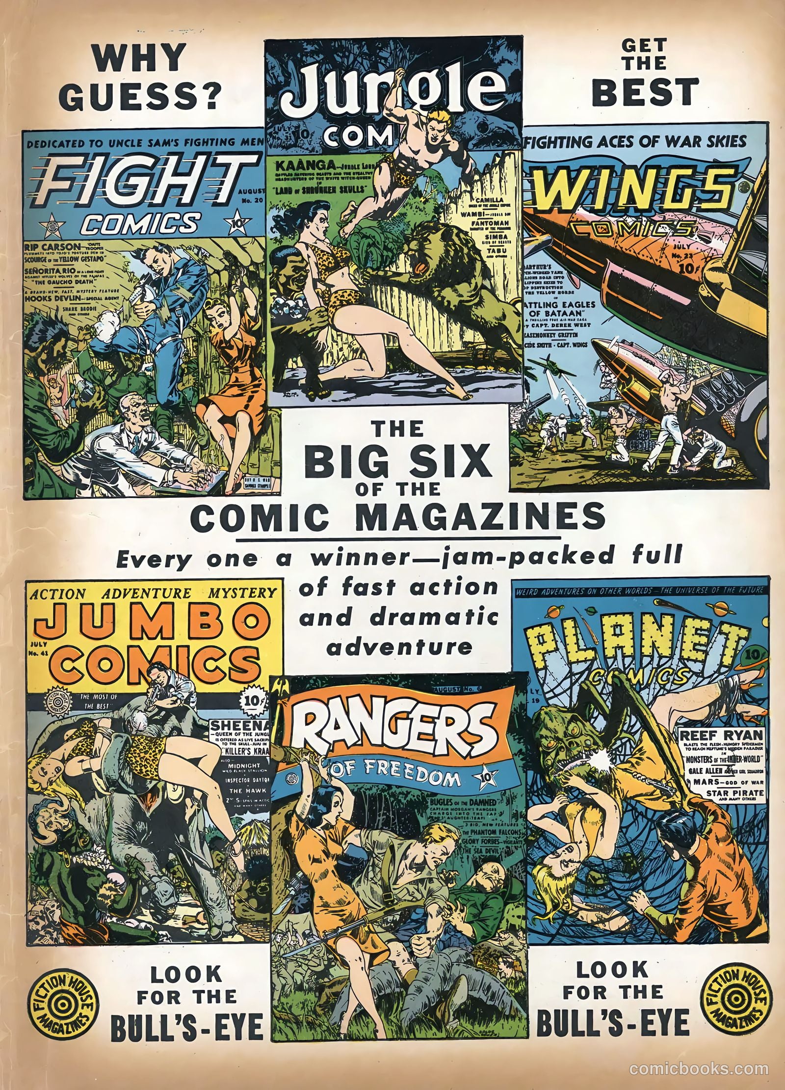 Jumbo Comics #41 — page 67 of 69